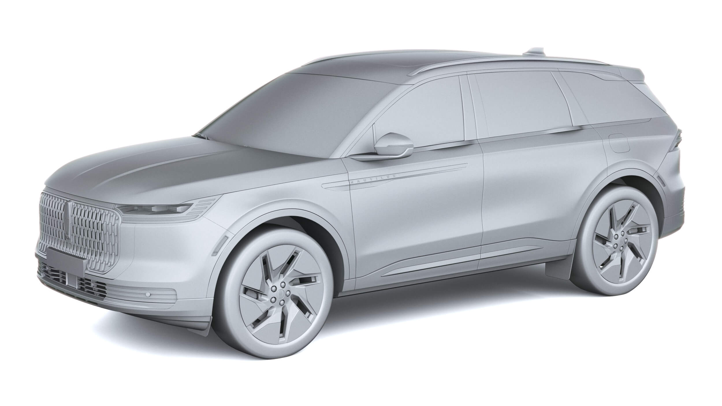 Lincoln Nautilus 2027 3D Model