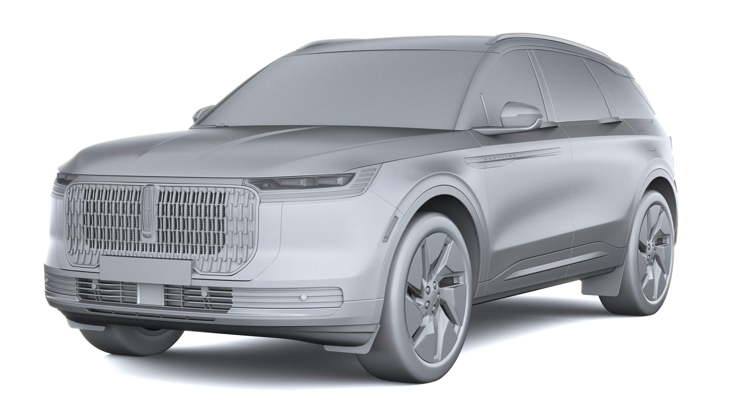 Lincoln Nautilus 2027 3D Model