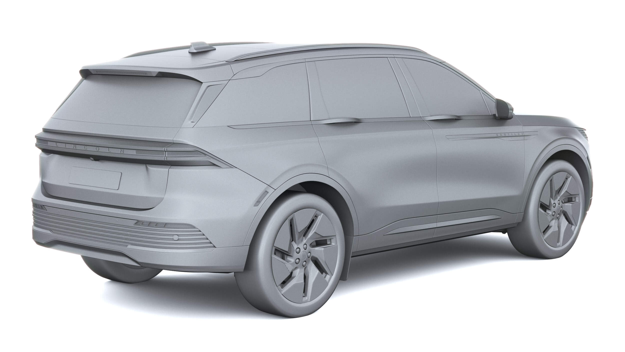 Lincoln Nautilus 2027 3D Model