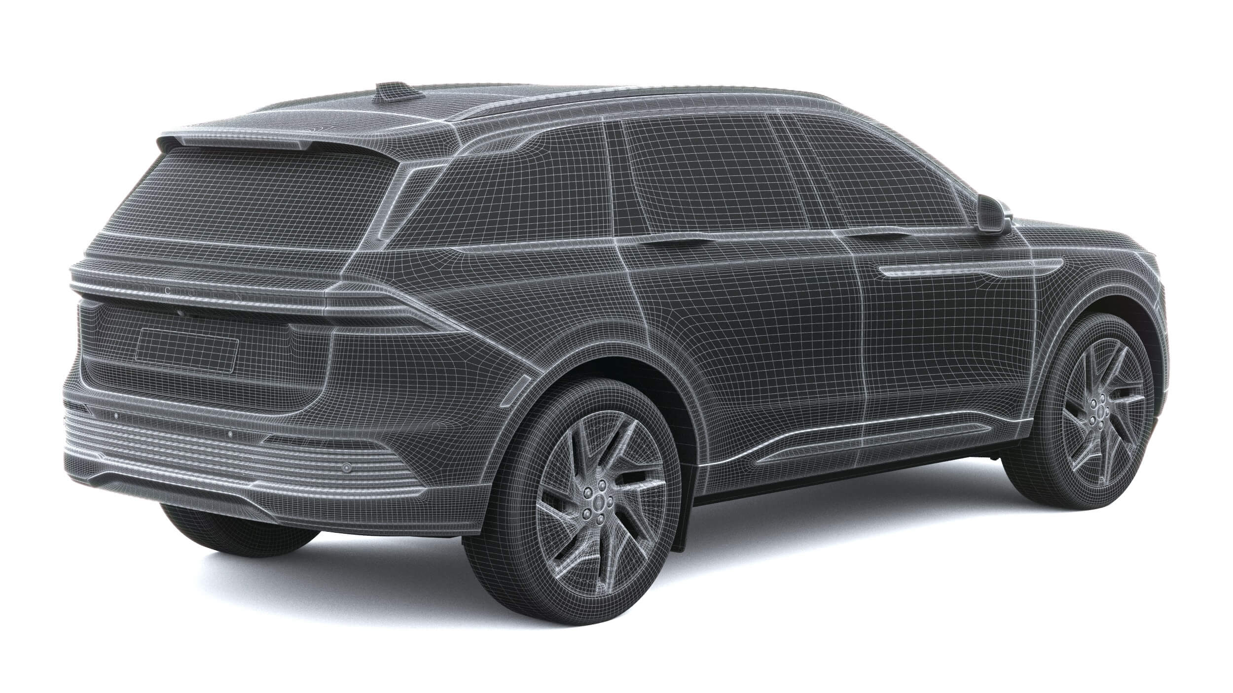 Lincoln Nautilus 2027 3D Model