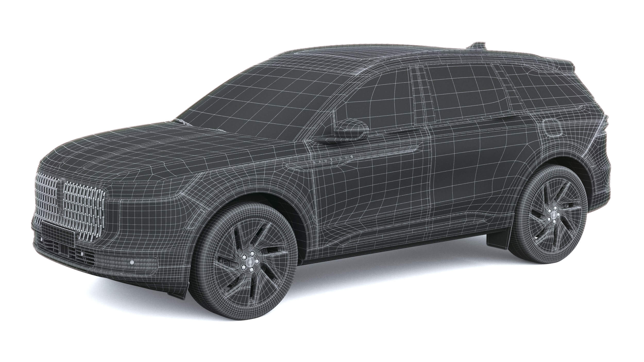 Lincoln Nautilus 2027 3D Model