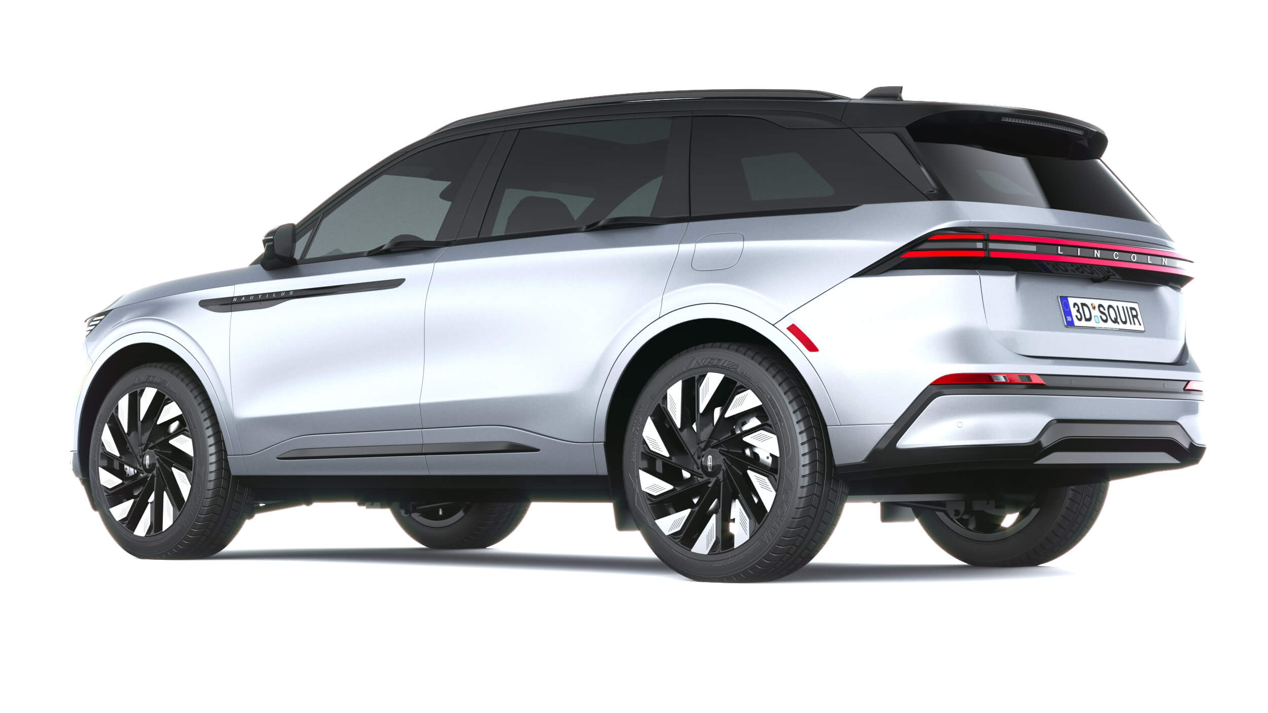 Lincoln Nautilus Jet Appearance 2027 3D Model