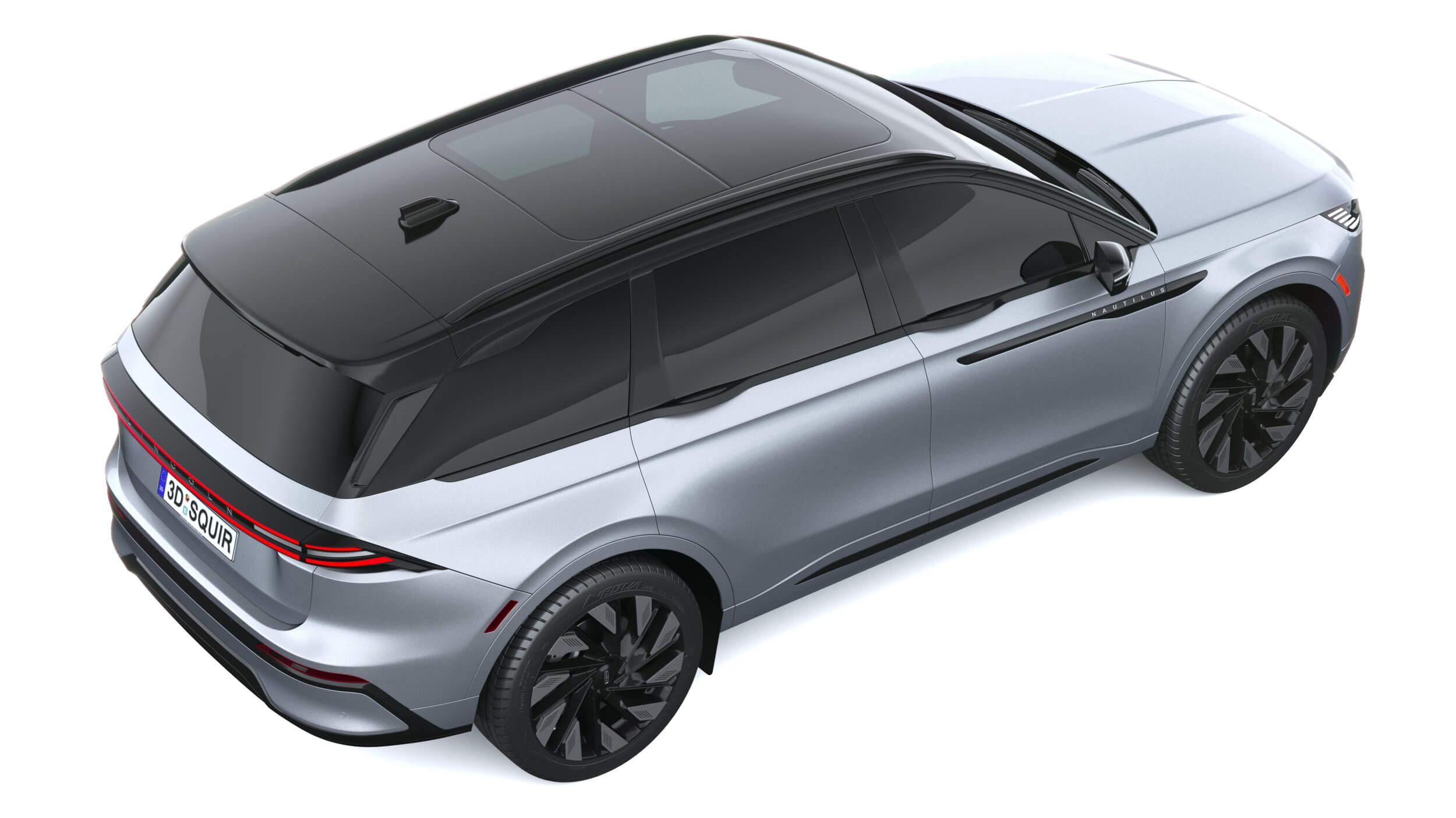 Lincoln Nautilus Jet Appearance 2027 3D Model
