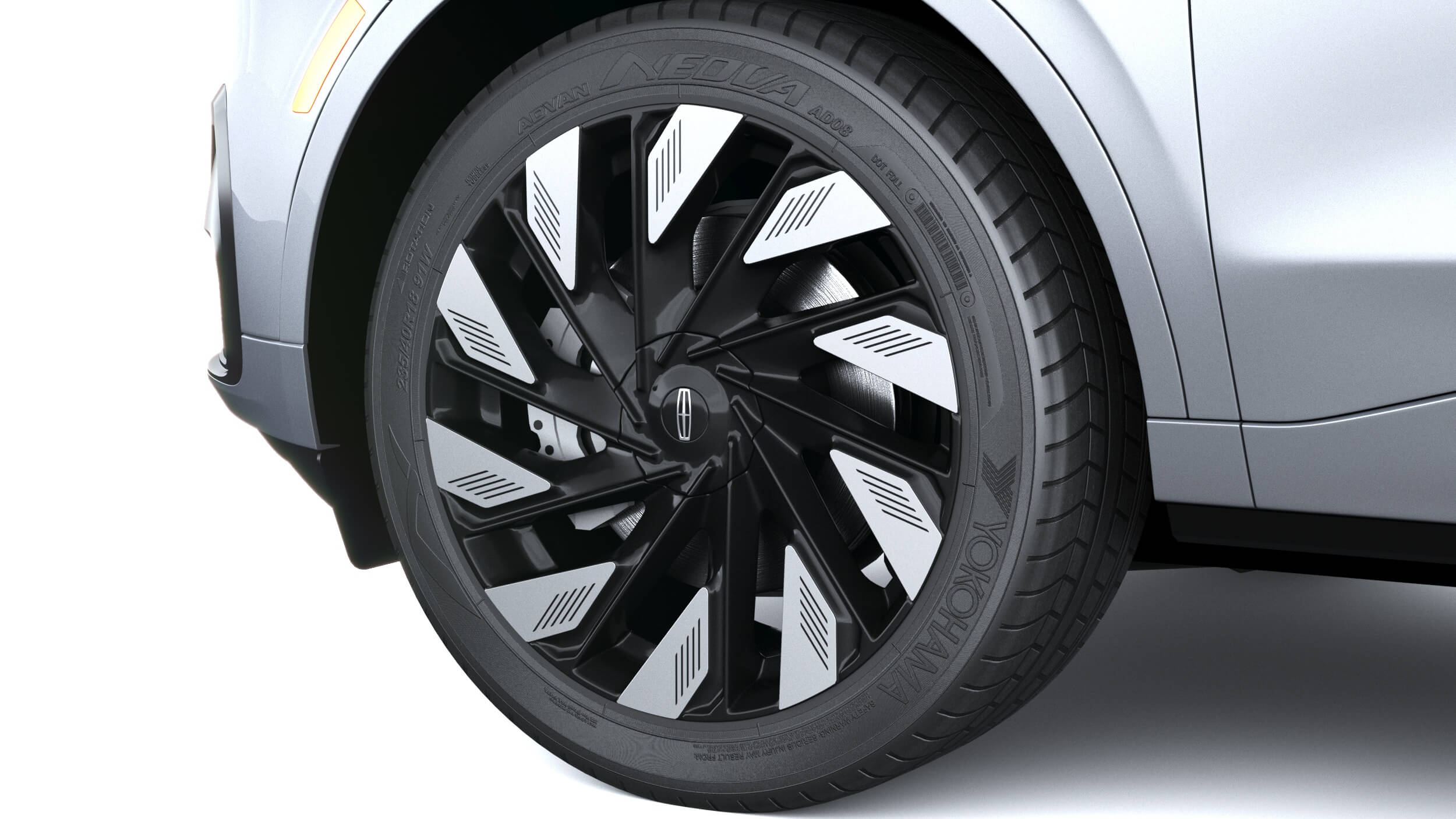 Lincoln Nautilus Jet Appearance 2027 3D Model