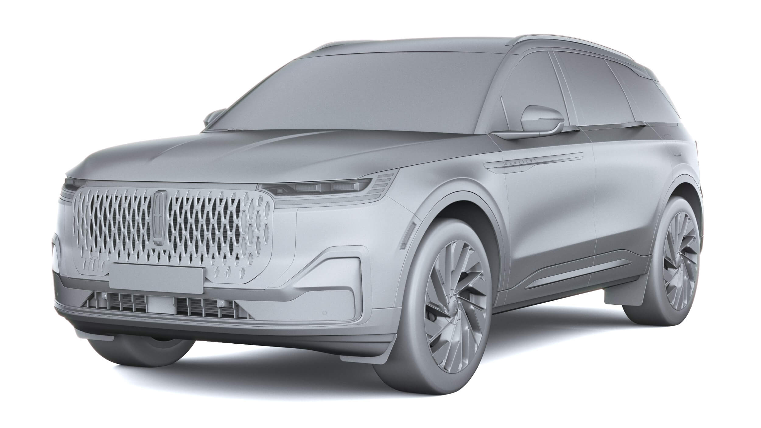 Lincoln Nautilus Jet Appearance 2027 3D Model