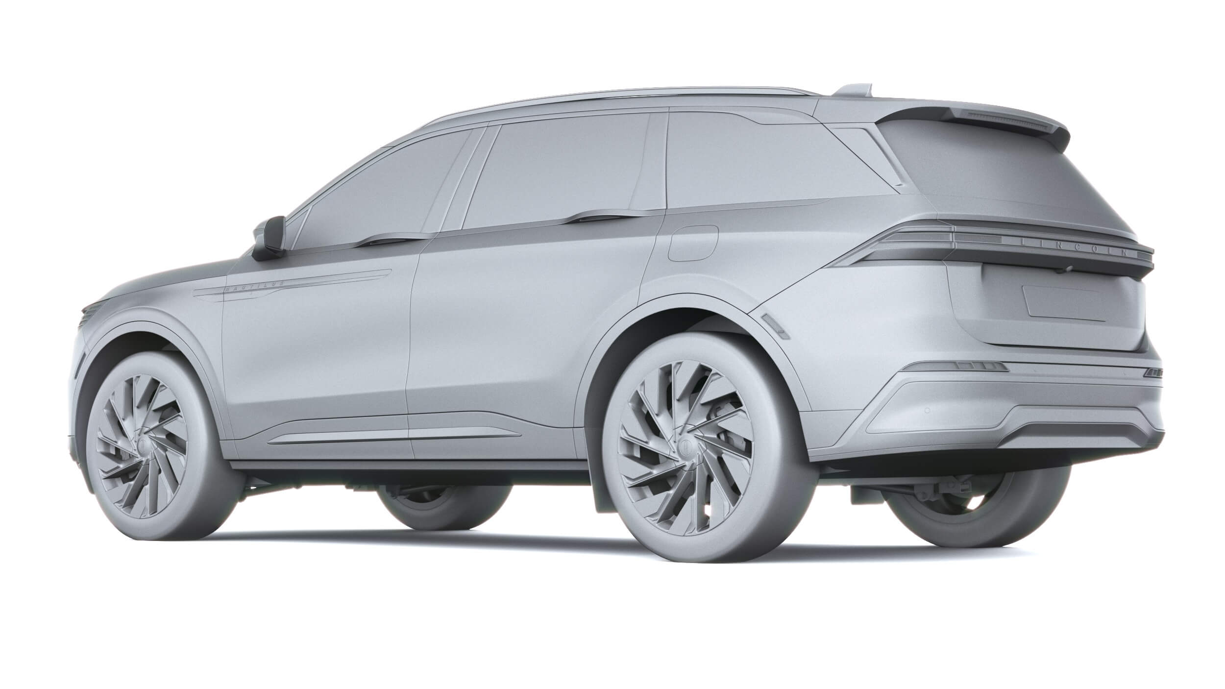 Lincoln Nautilus Jet Appearance 2027 3D Model