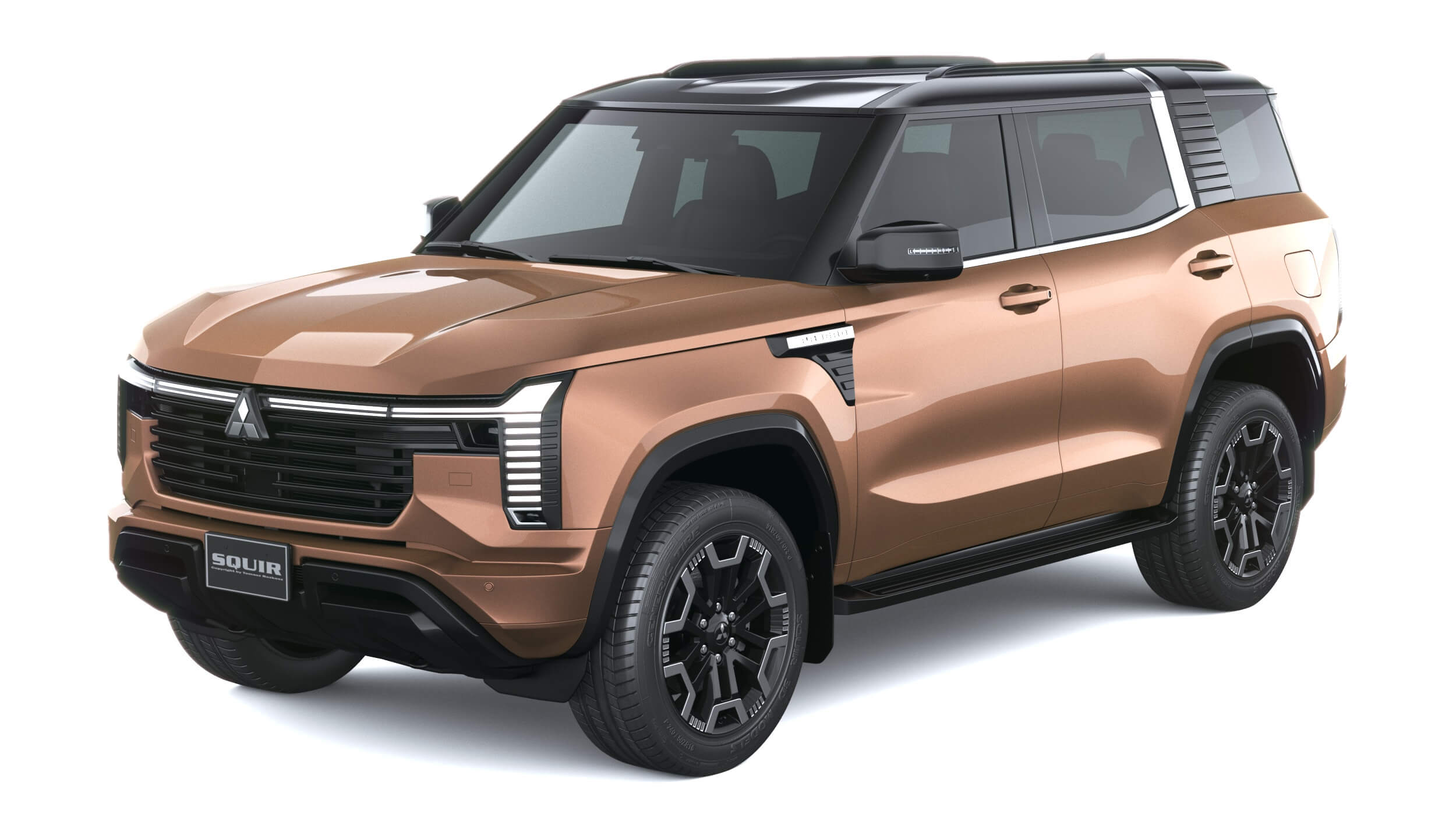 Mitsubishi Pajero 2027 3D Model