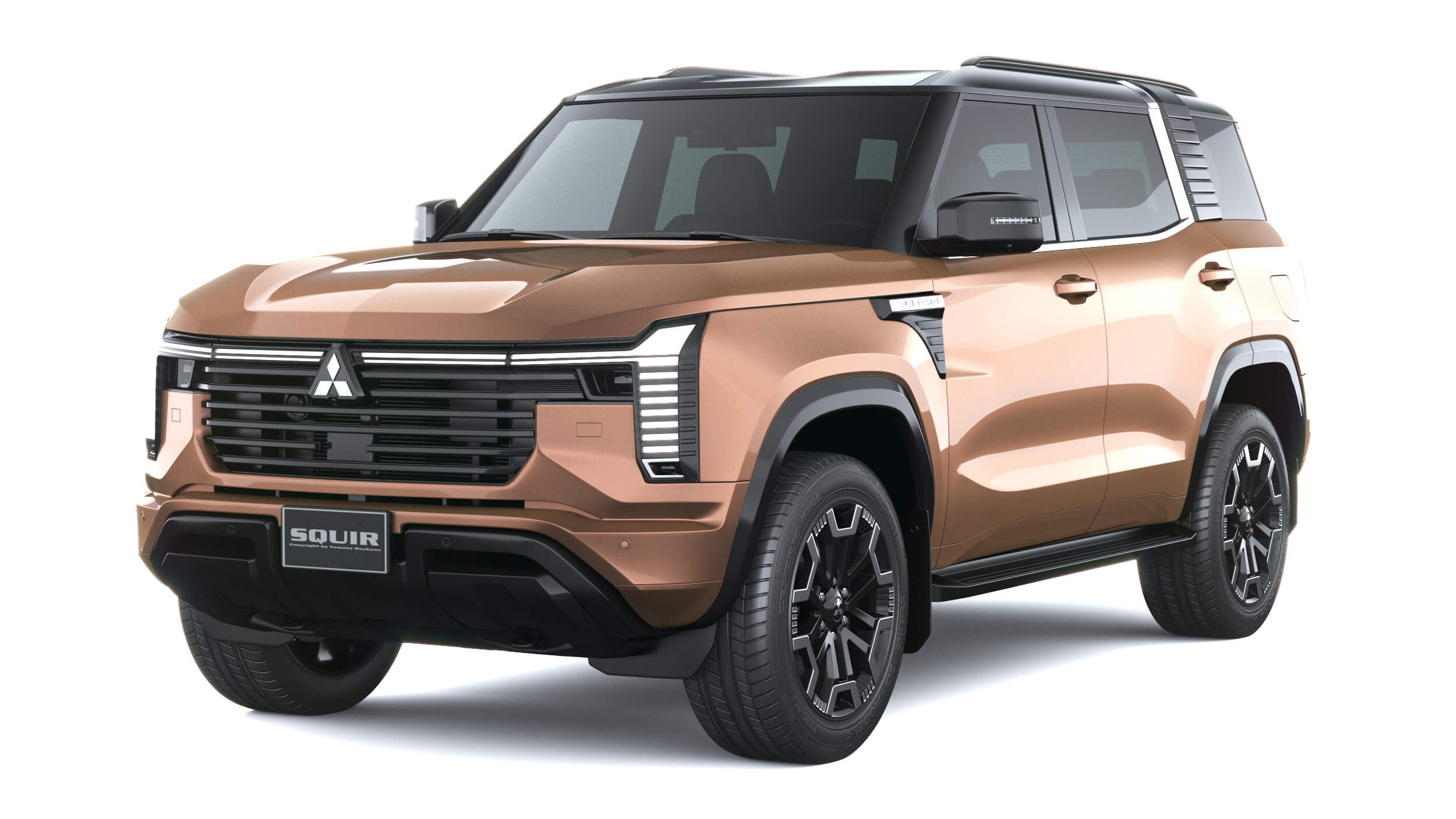 Mitsubishi Pajero 2027 3D Model