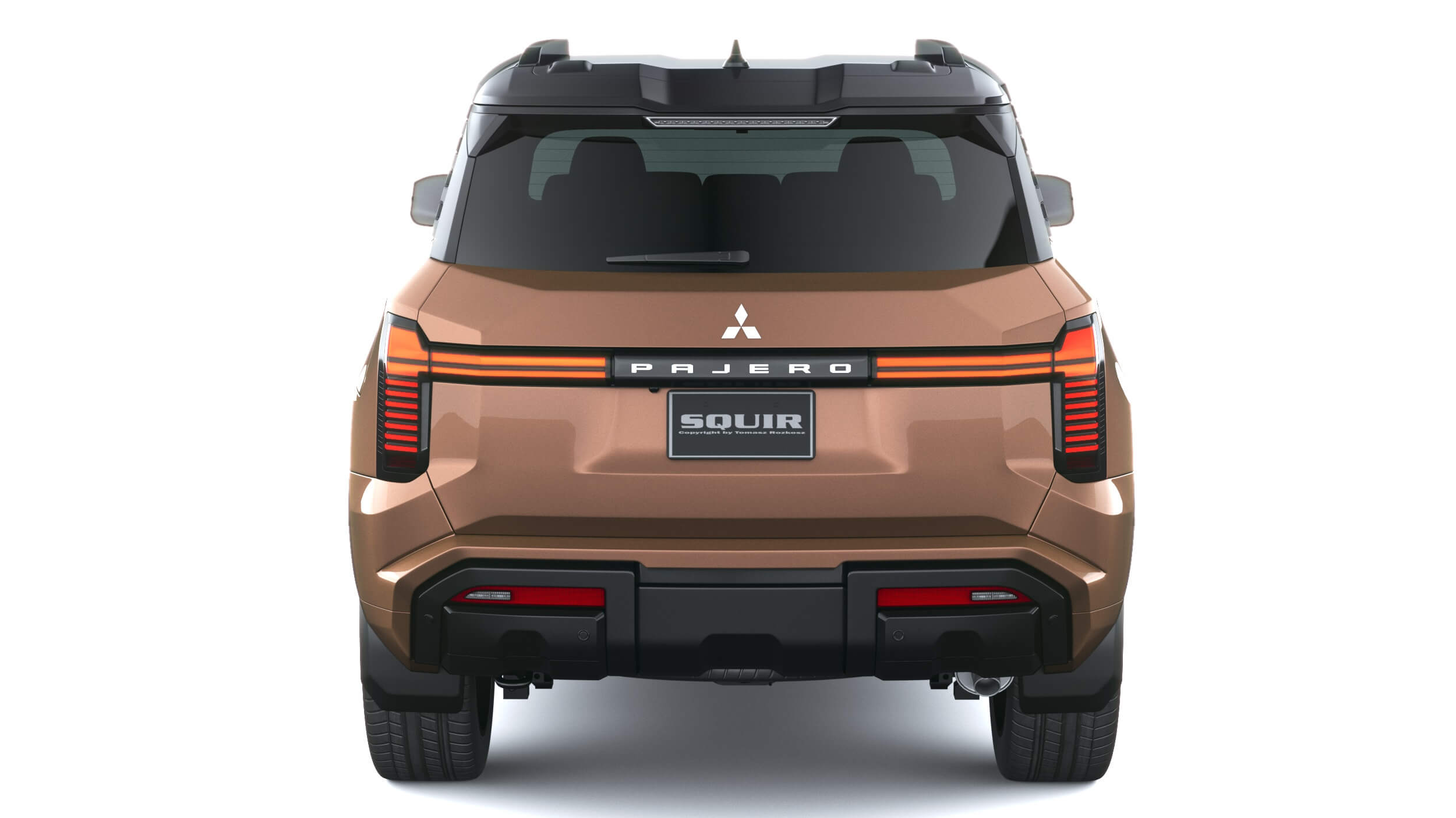 Mitsubishi Pajero 2027 3D Model