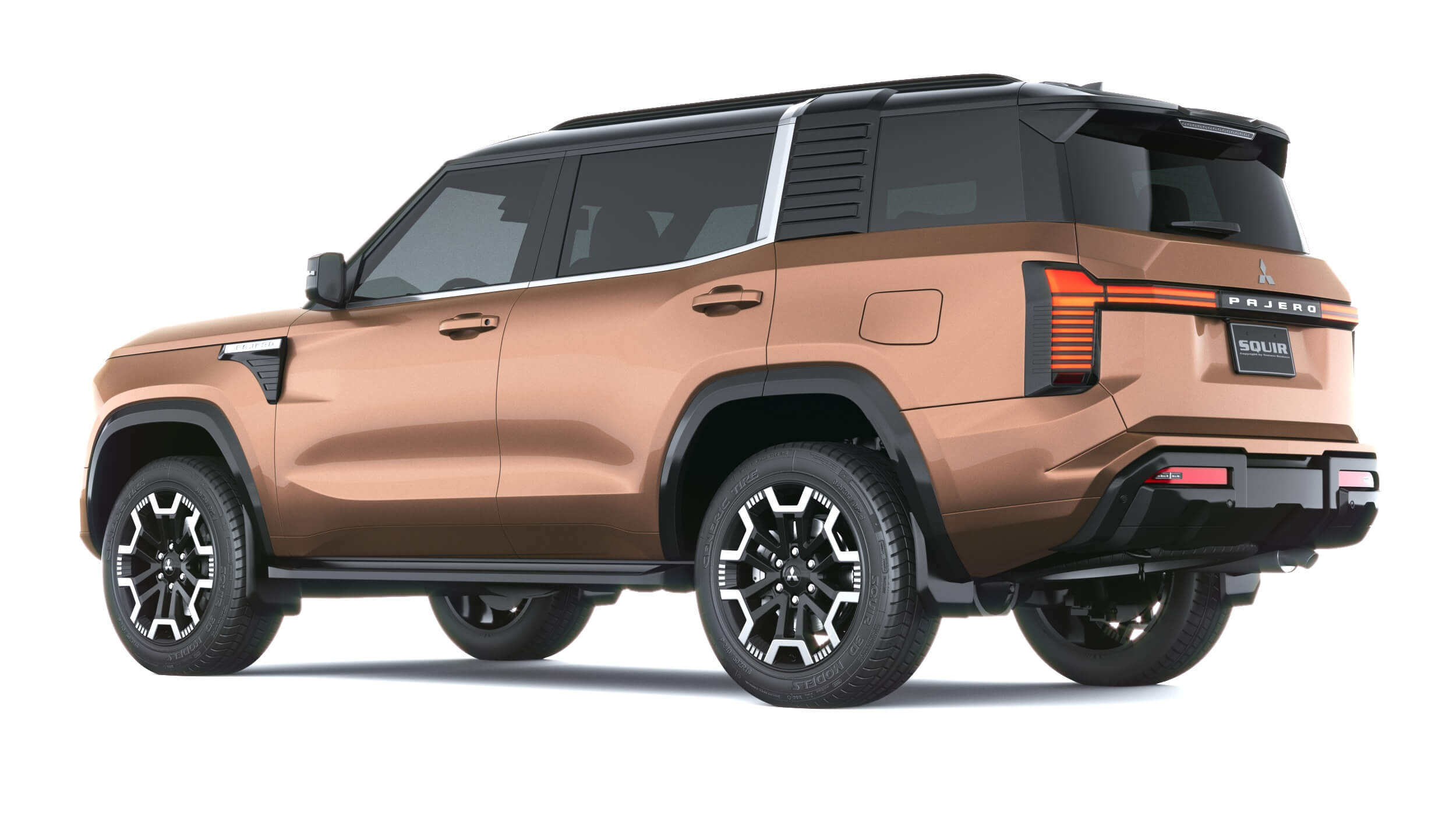 Mitsubishi Pajero 2027 3D Model