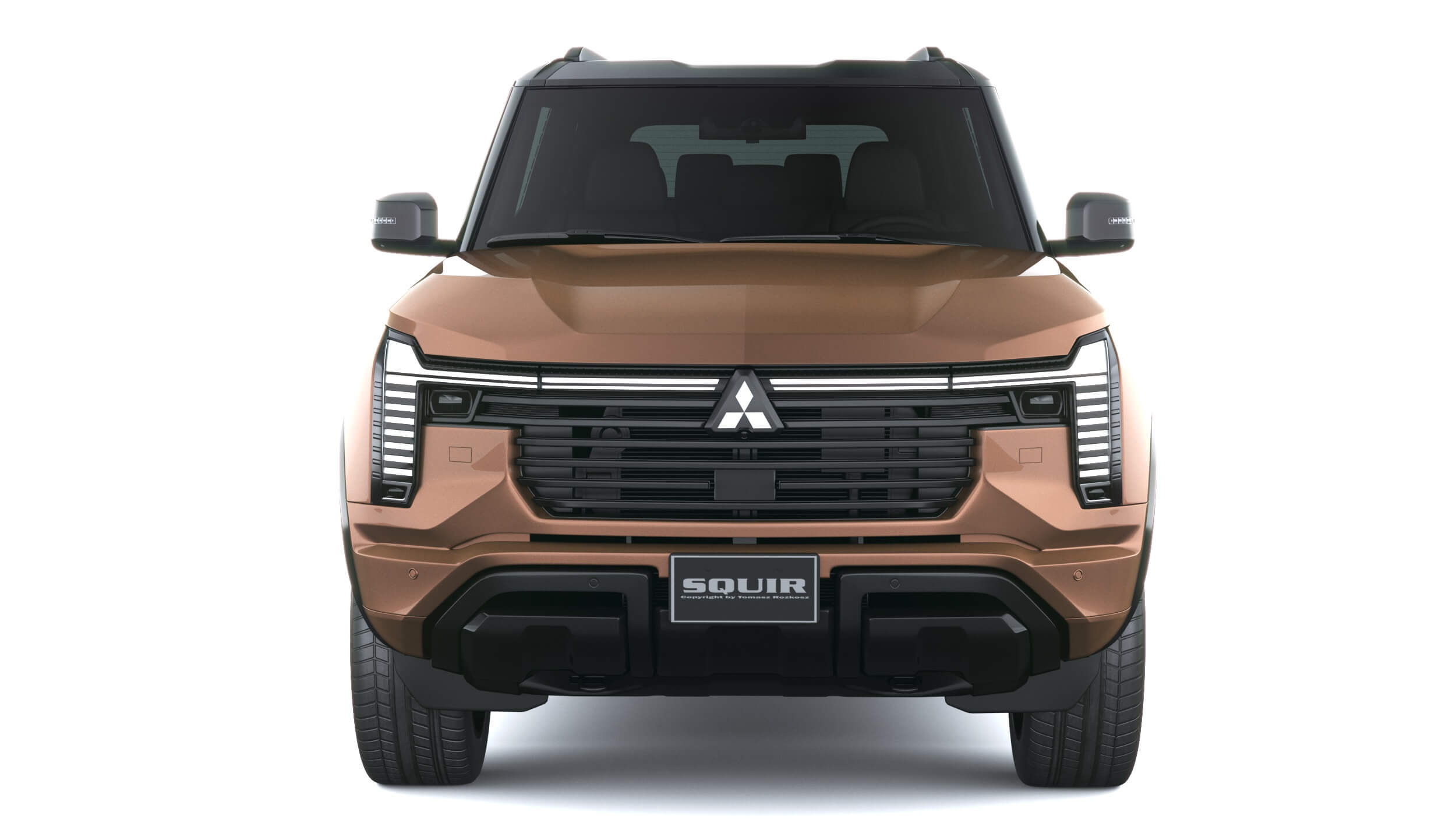 Mitsubishi Pajero 2027 3D Model