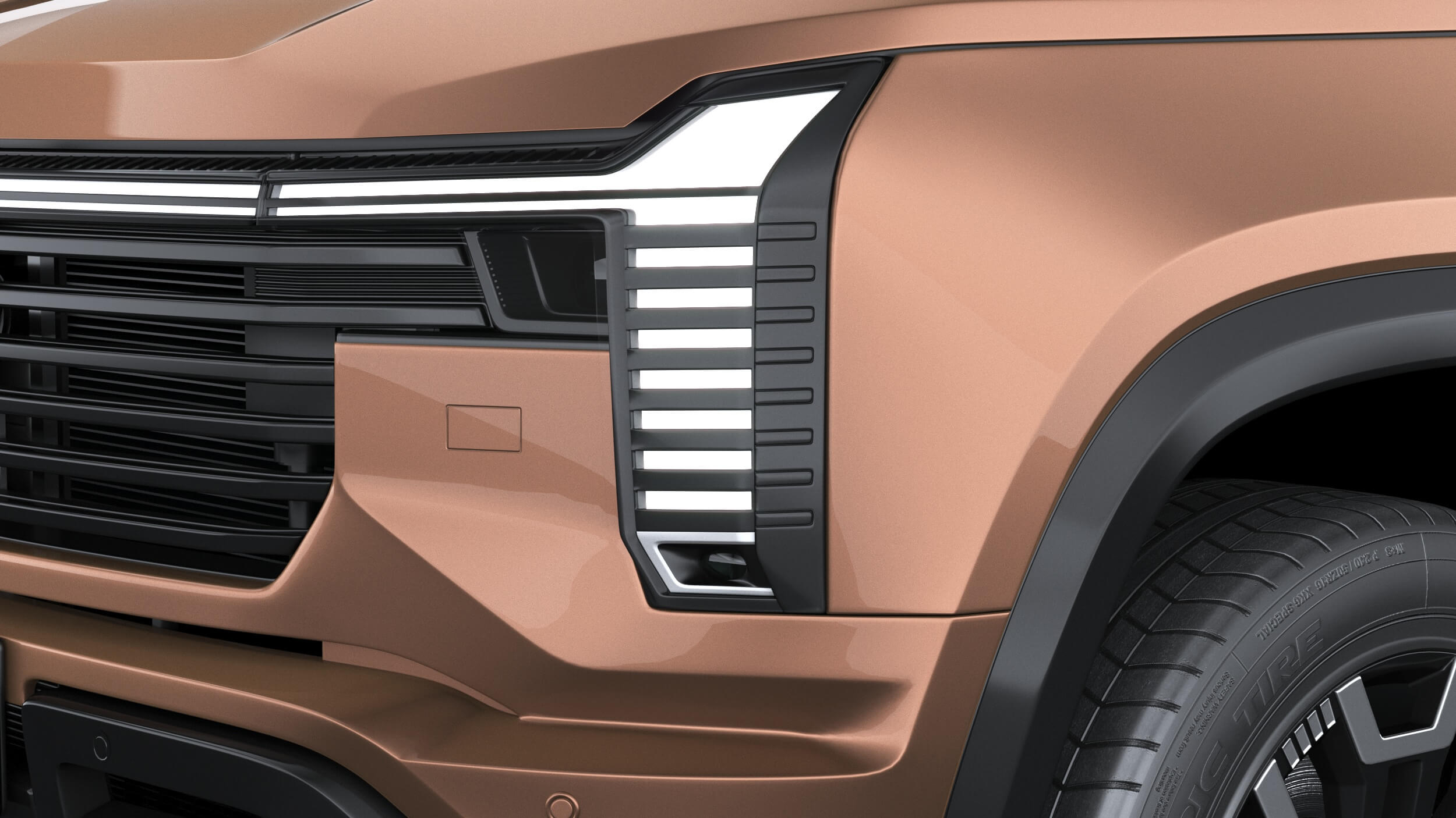 Mitsubishi Pajero 2027 3D Model