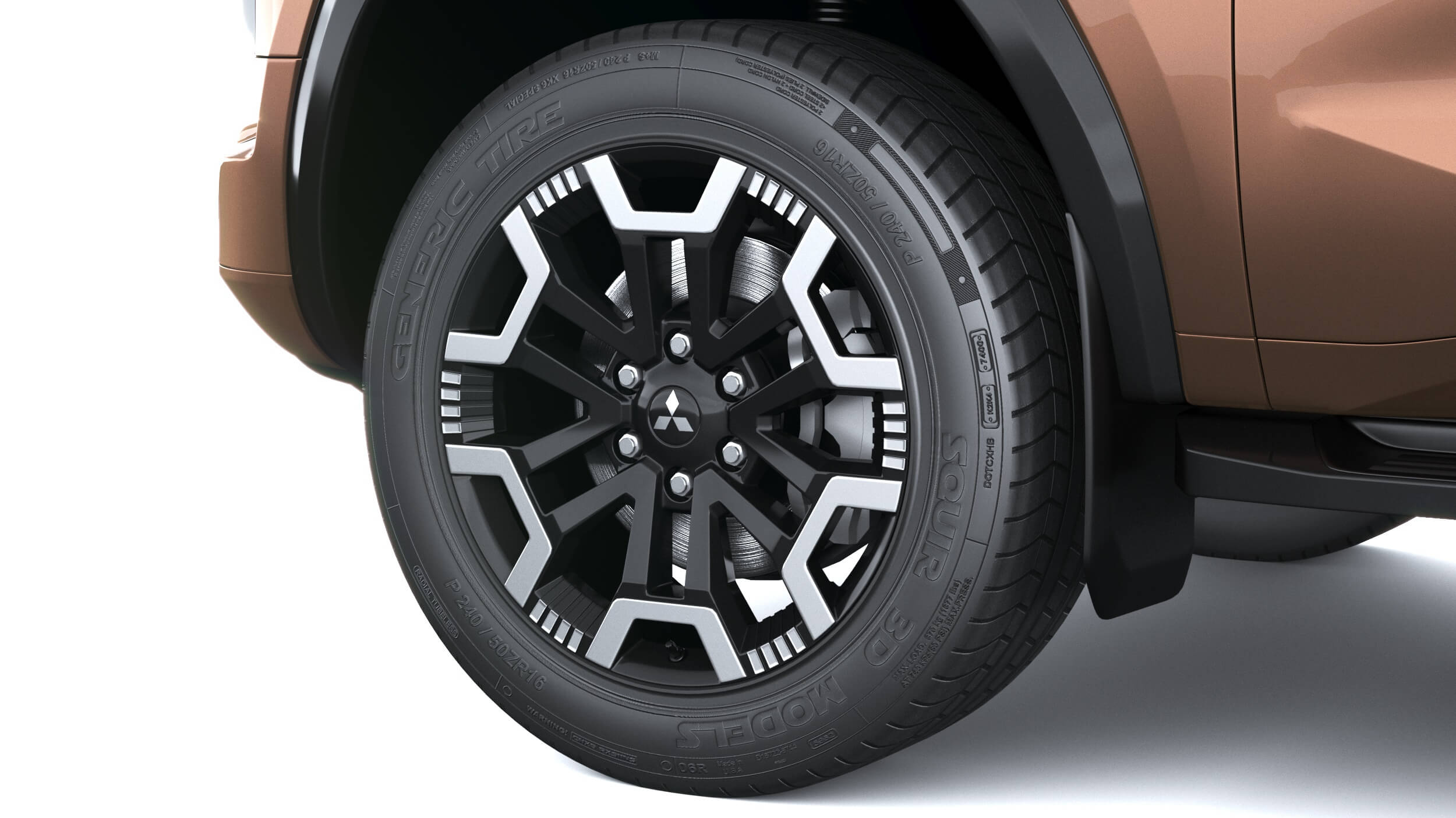 Mitsubishi Pajero 2027 3D Model