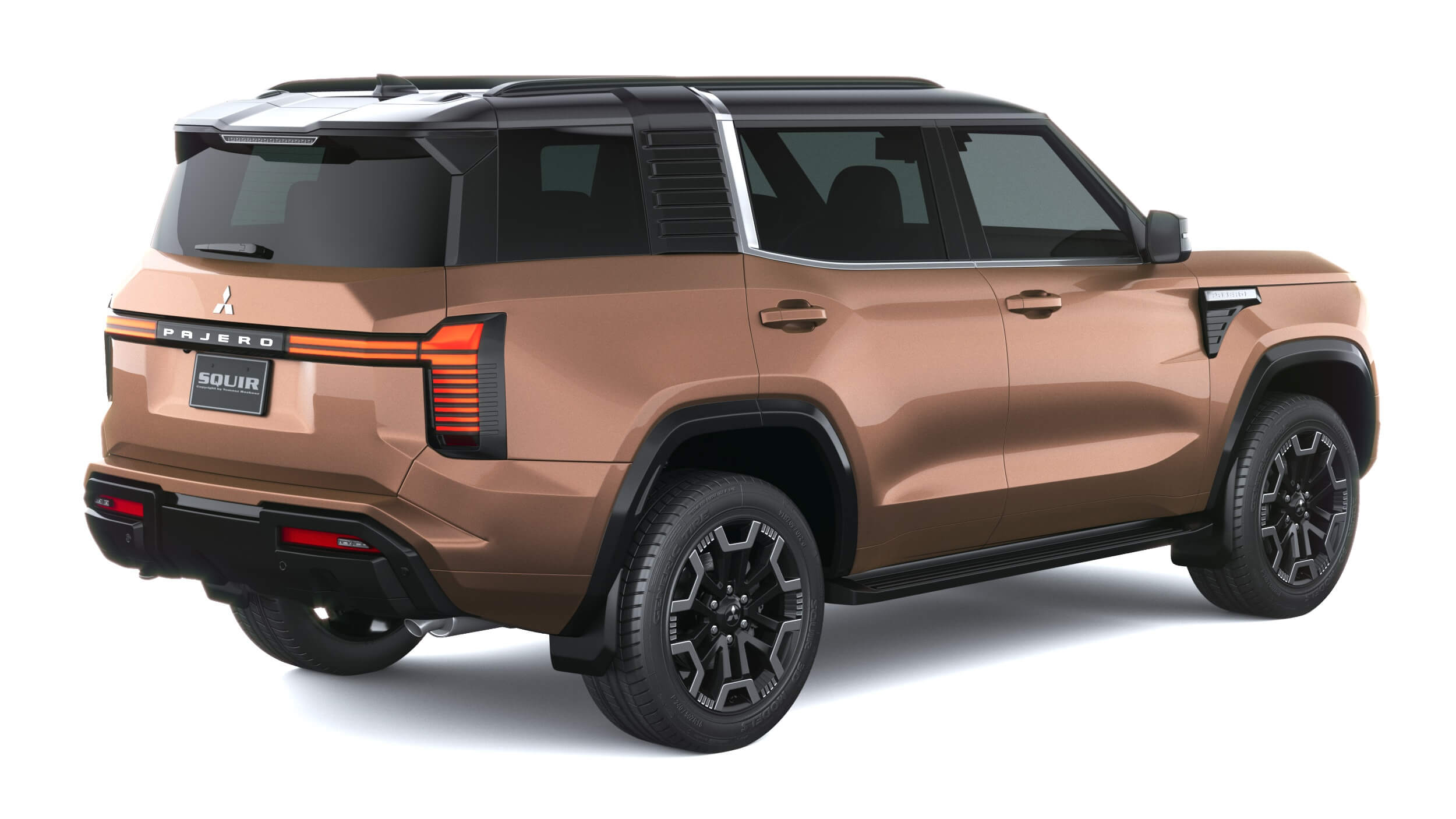 Mitsubishi Pajero 2027 3D Model