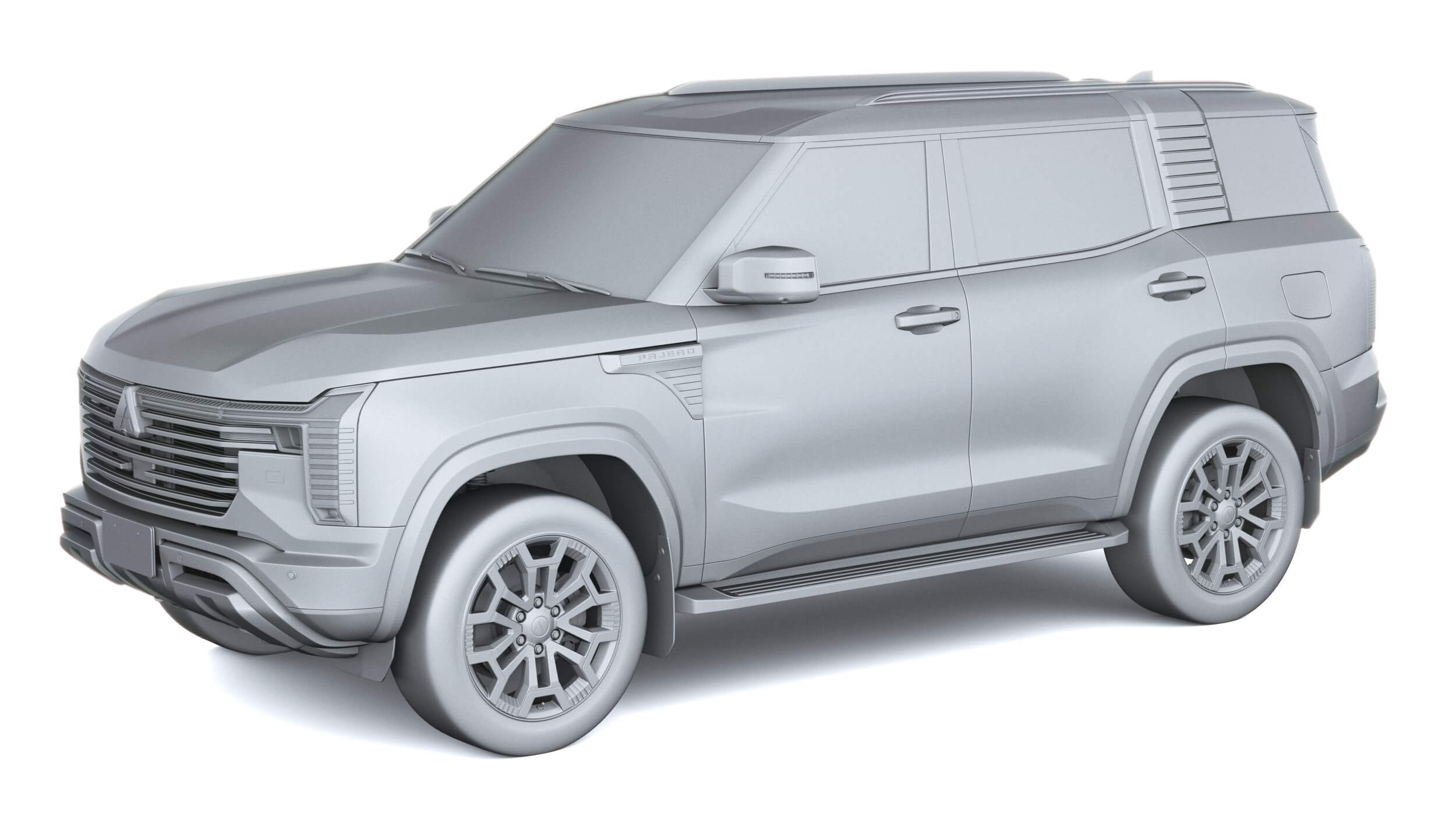 Mitsubishi Pajero 2027 3D Model