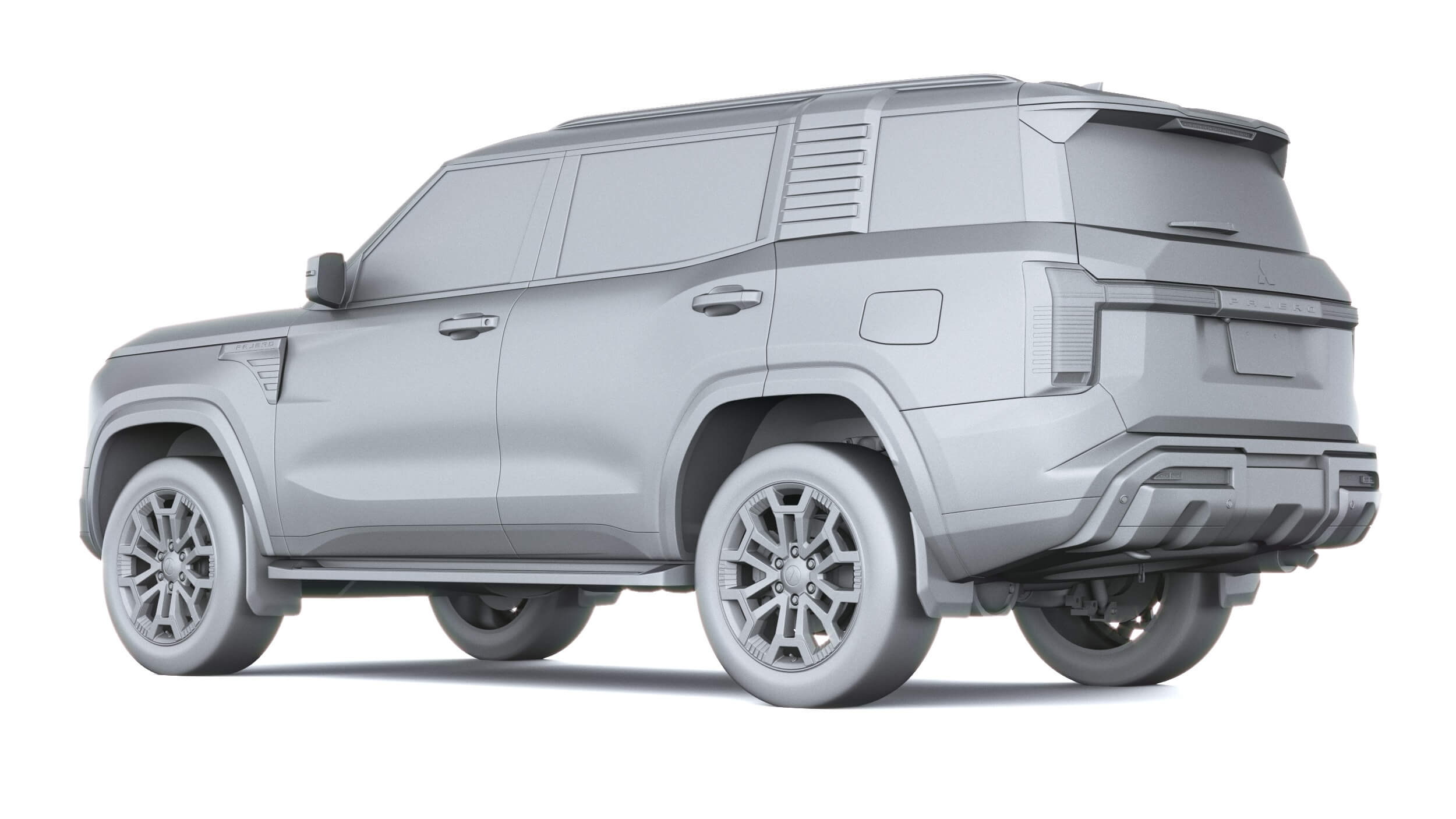 Mitsubishi Pajero 2027 3D Model