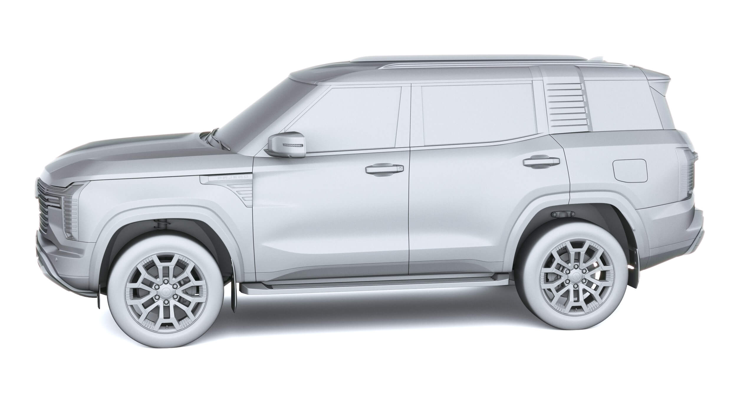 Mitsubishi Pajero 2027 3D Model