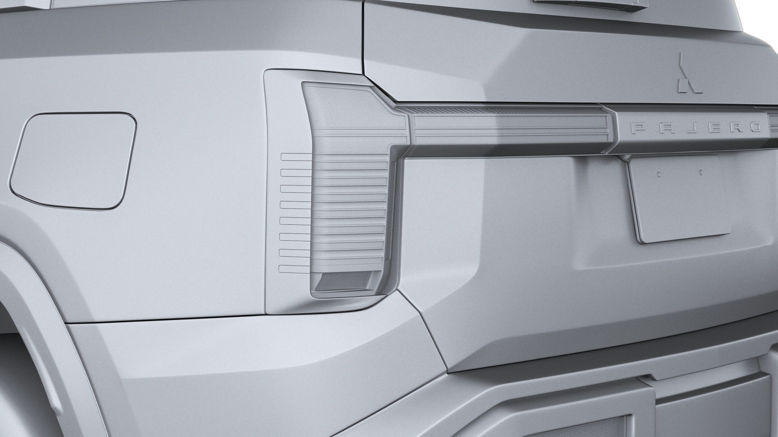 Mitsubishi Pajero 2027 3D Model