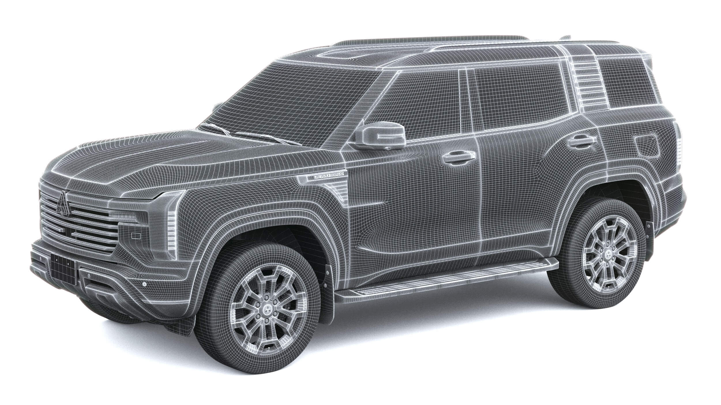 Mitsubishi Pajero 2027 3D Model