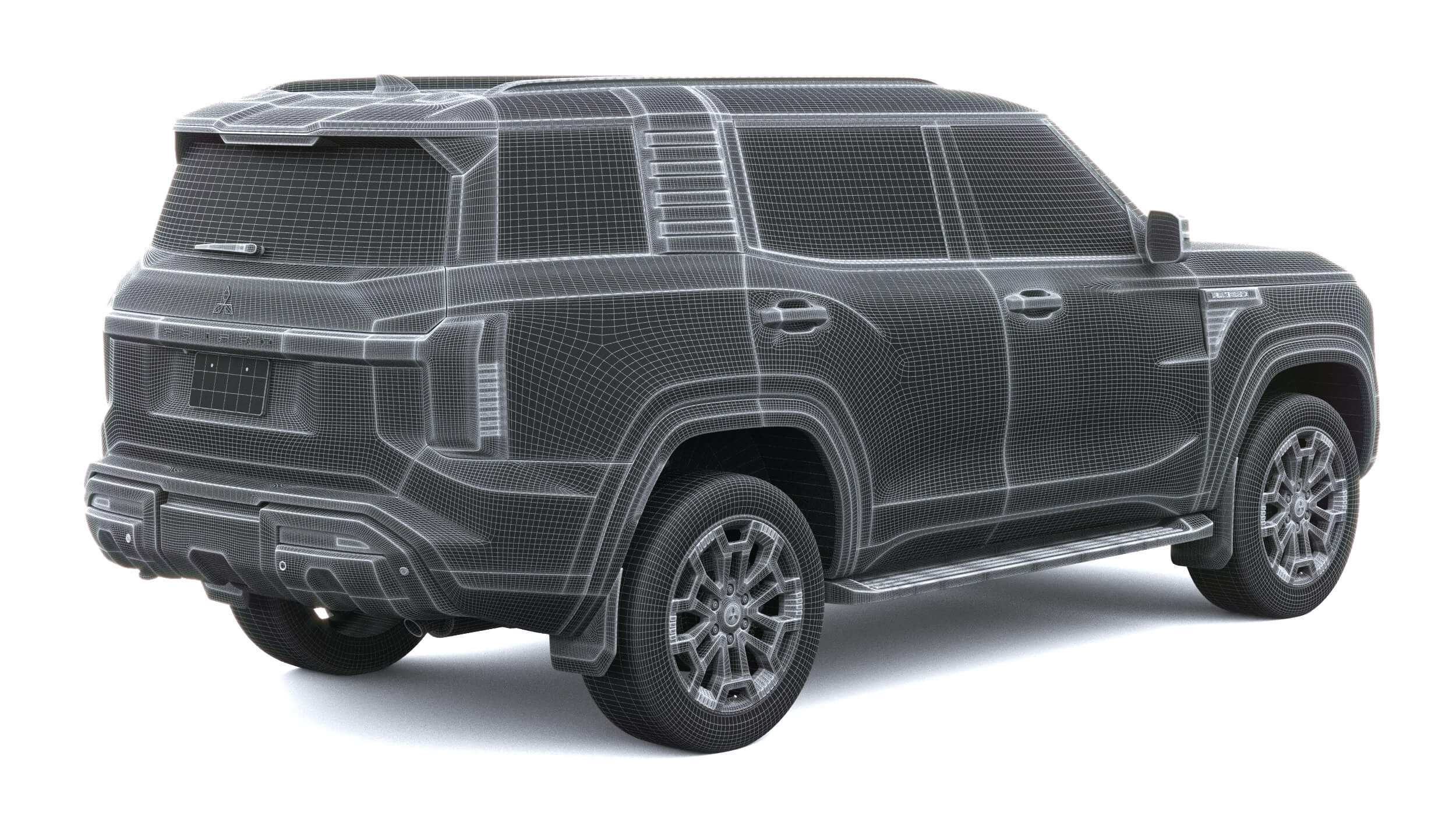 Mitsubishi Pajero 2027 3D Model