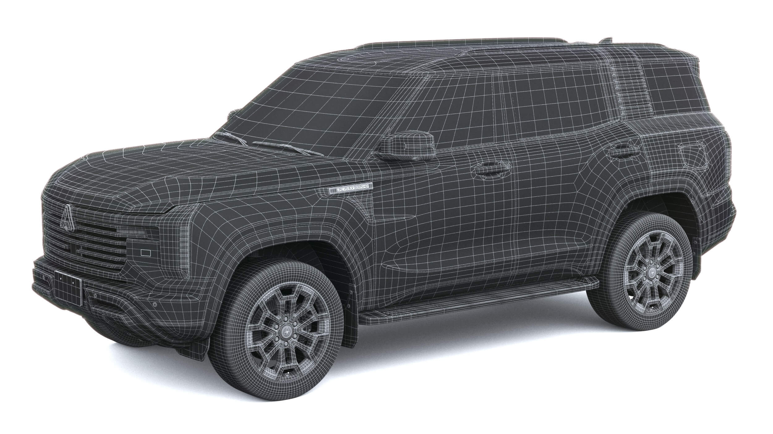 Mitsubishi Pajero 2027 3D Model