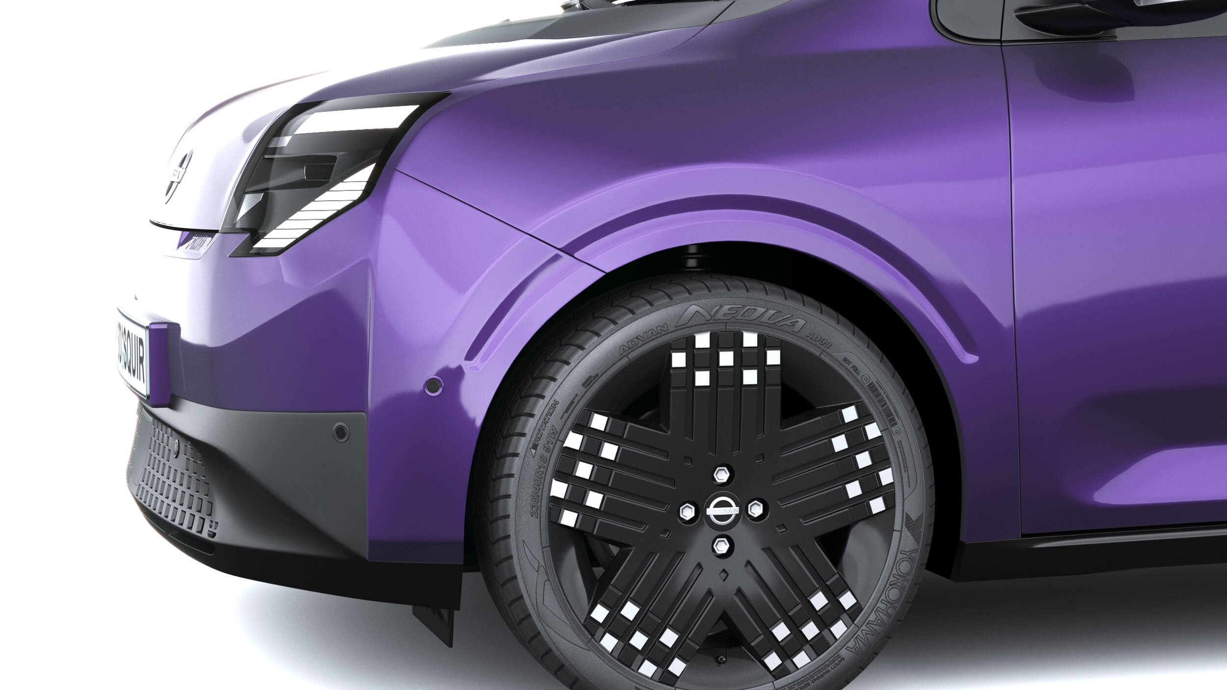 Nissan Pixo 2027 3D Model