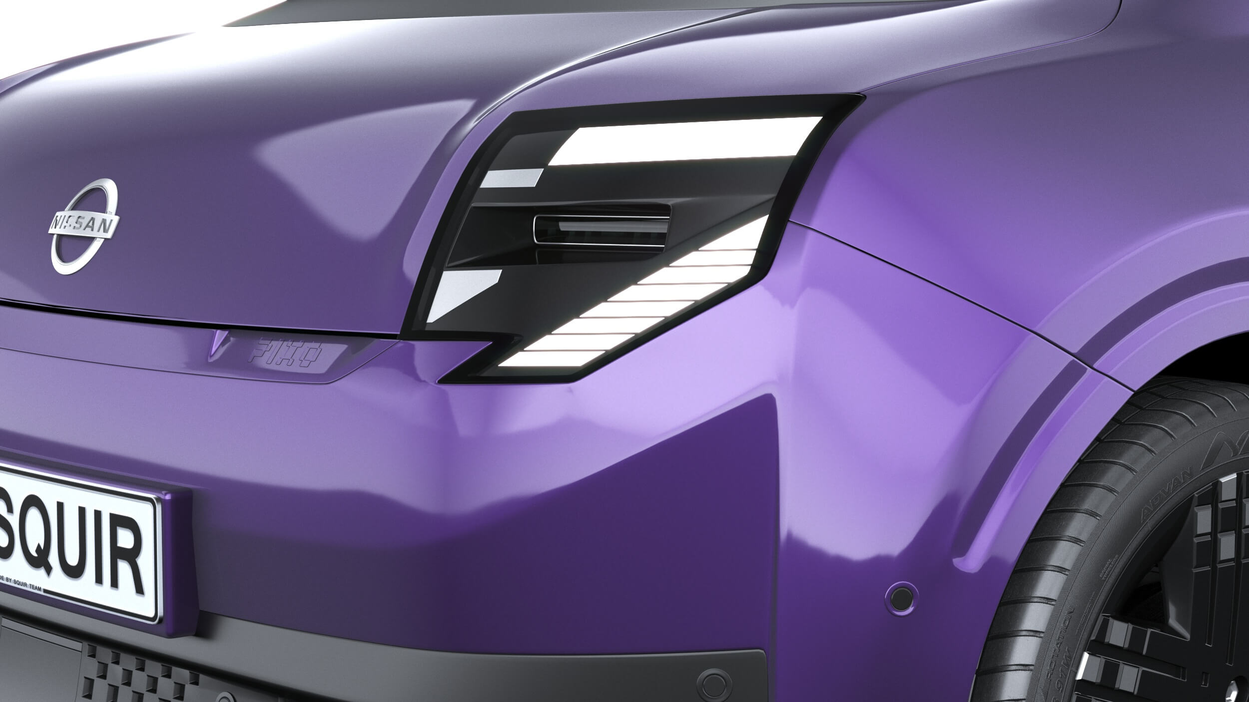 Nissan Pixo 2027 3D Model
