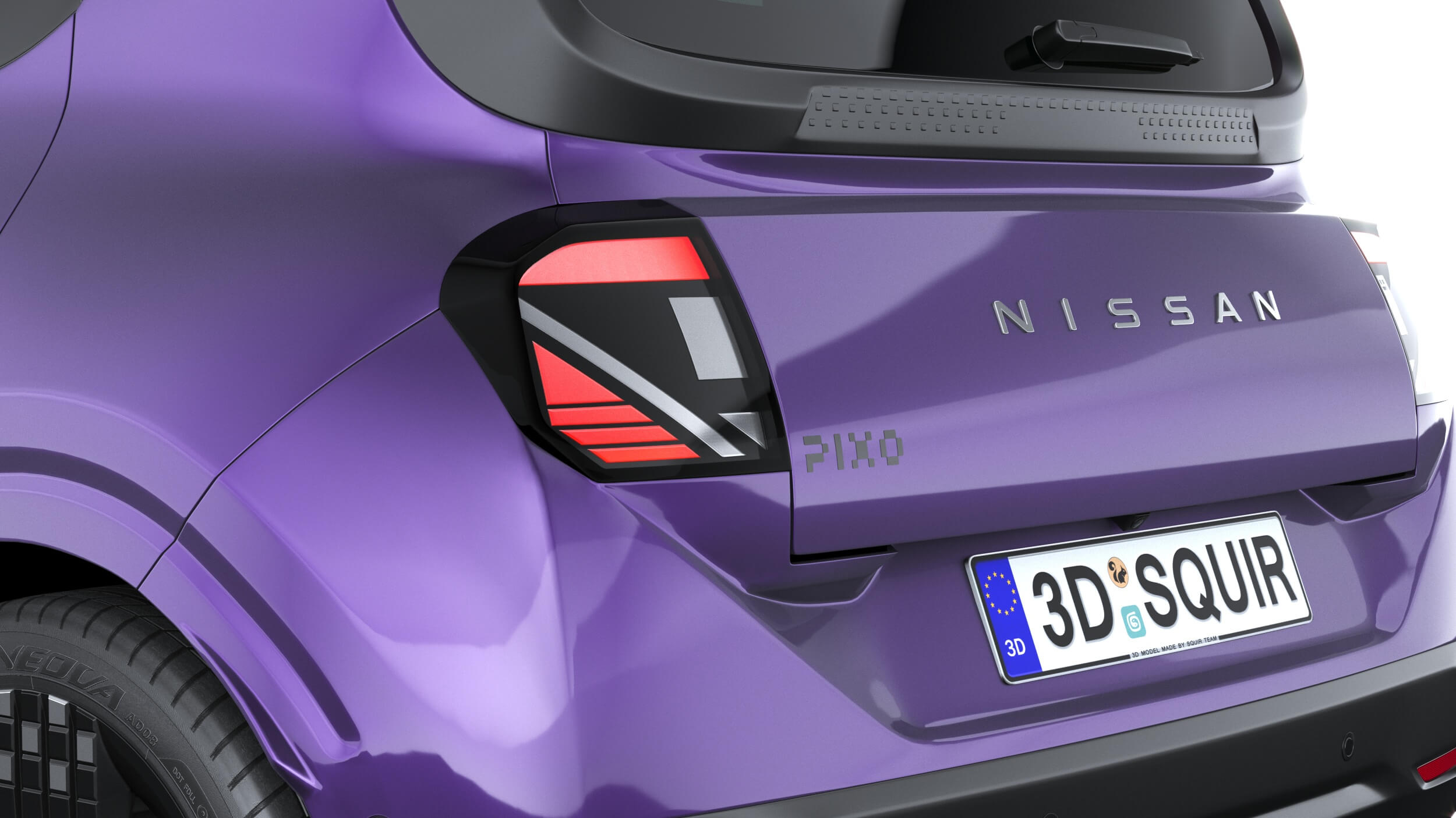 Nissan Pixo 2027 3D Model