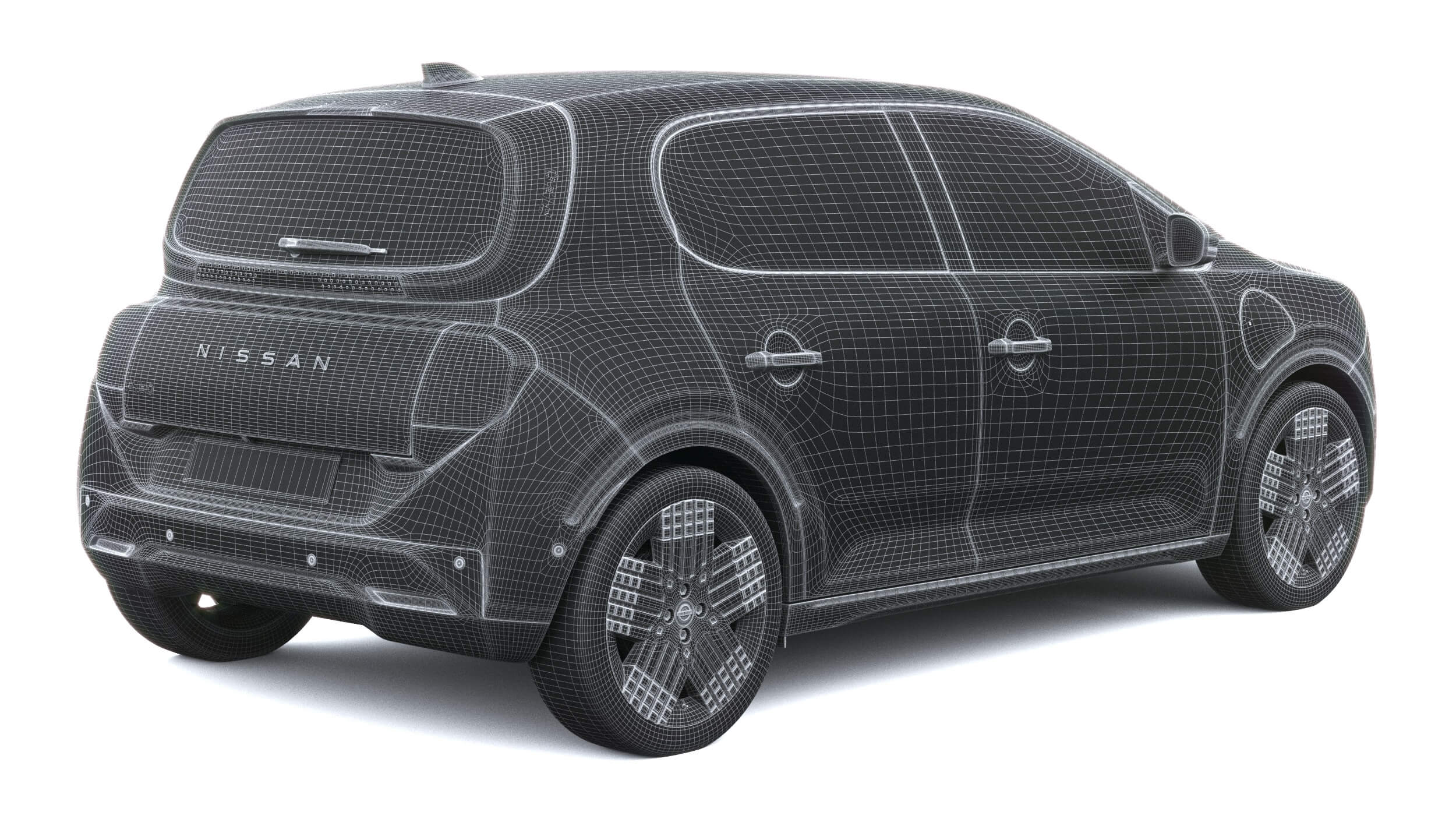 Nissan Pixo 2027 3D Model
