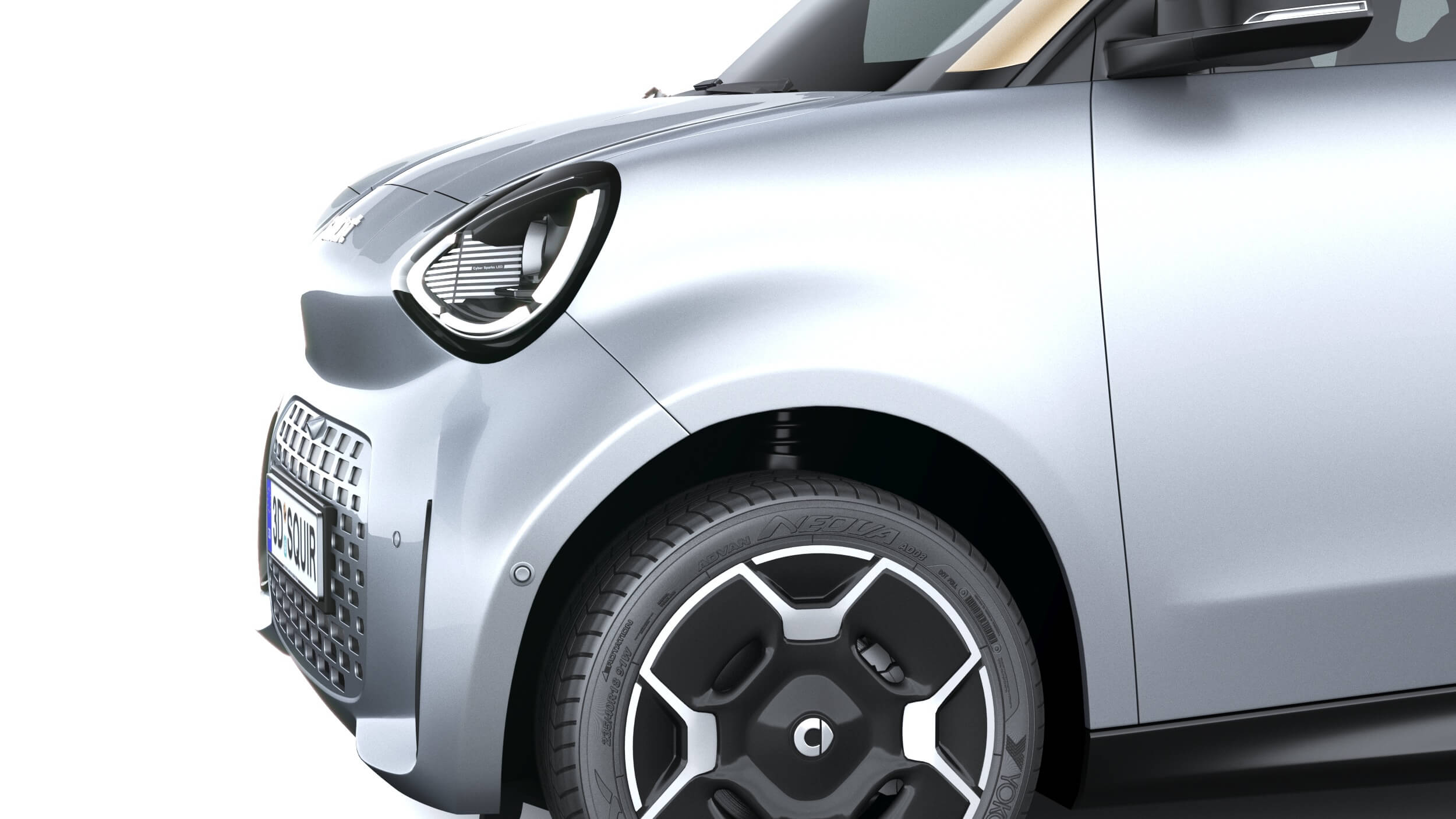 Smart Fortwo 2027 3D Model