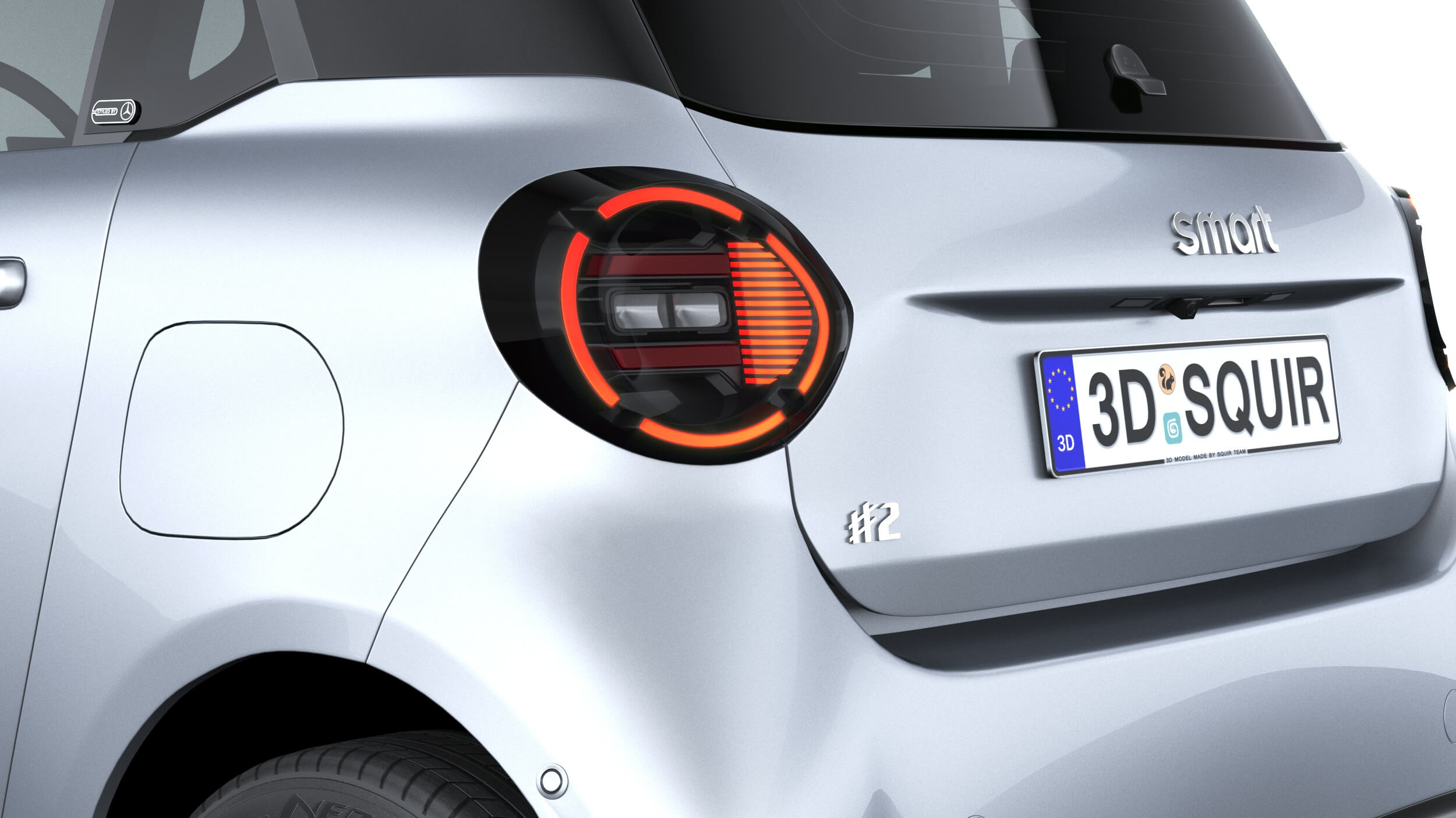 Smart Fortwo 2027 3D Model