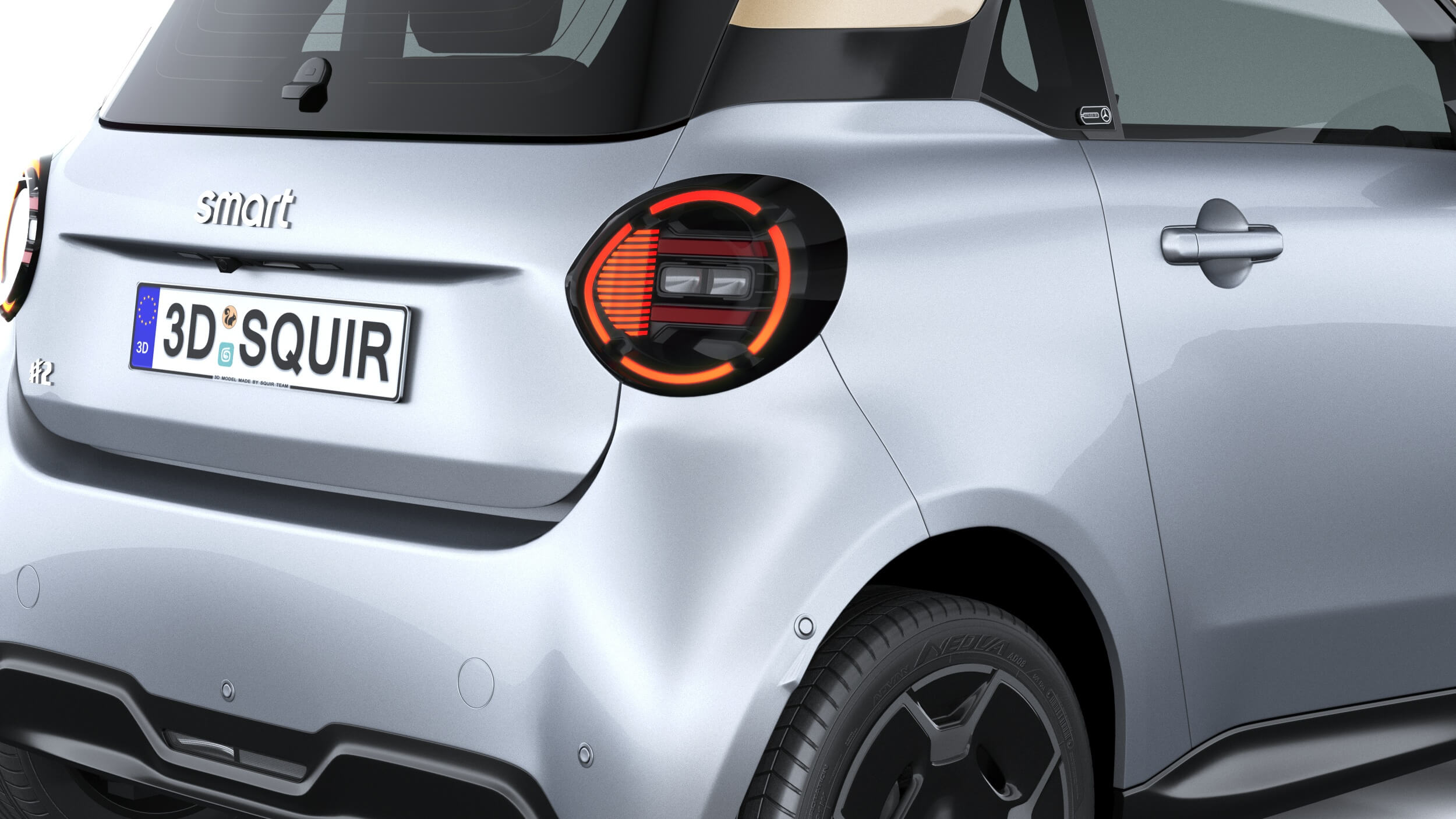 Smart Fortwo 2027 3D Model