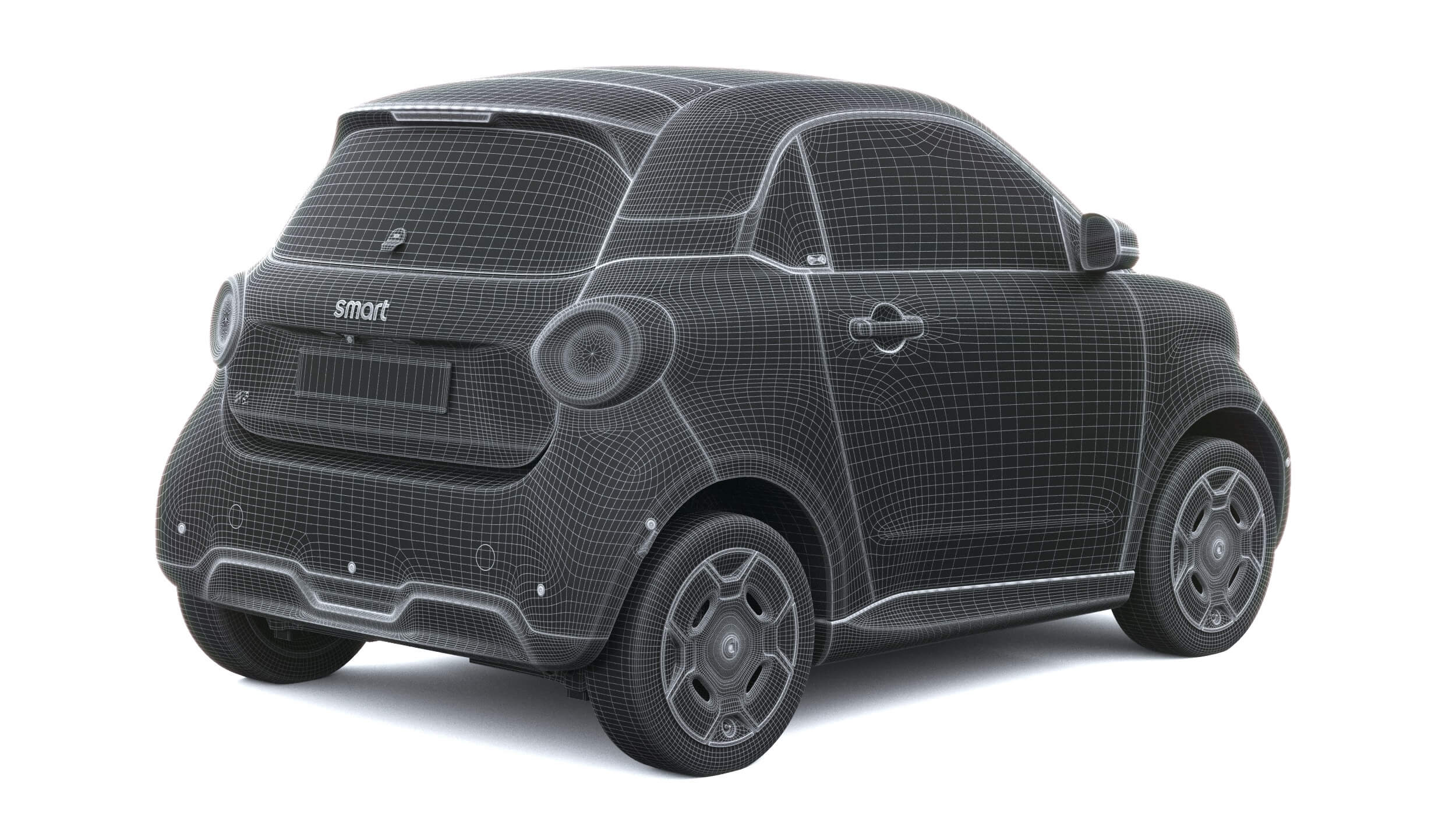 Smart Fortwo 2027 3D Model
