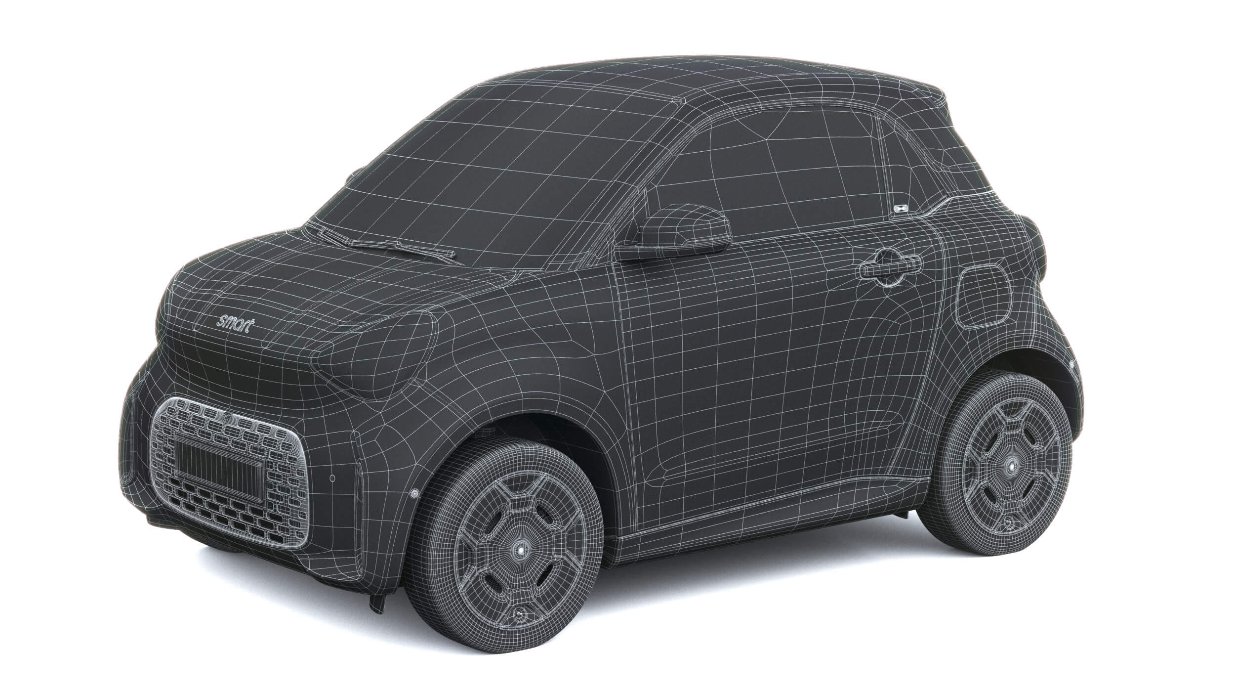 Smart Fortwo 2027 3D Model