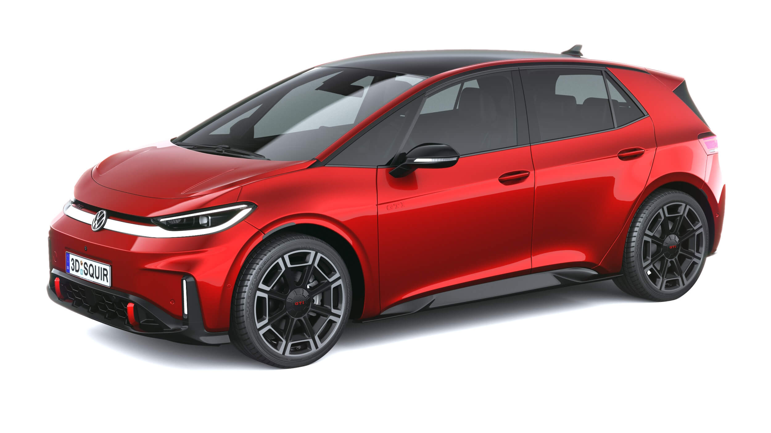 Volkswagen ID.3 GTI 2028 3D Model