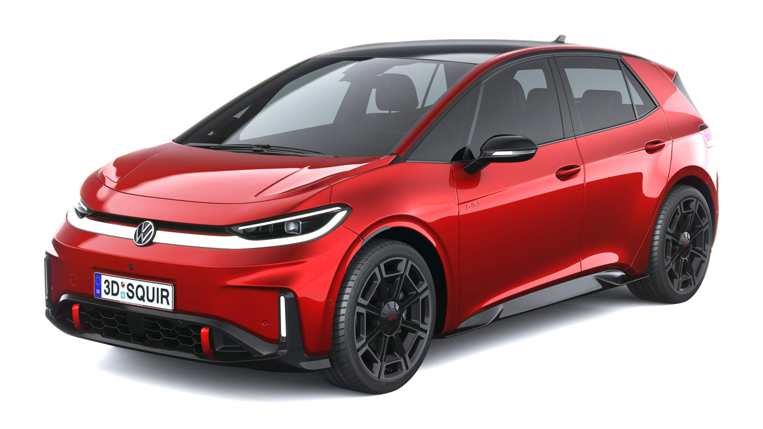 Volkswagen ID.3 GTI 2028 3D Model