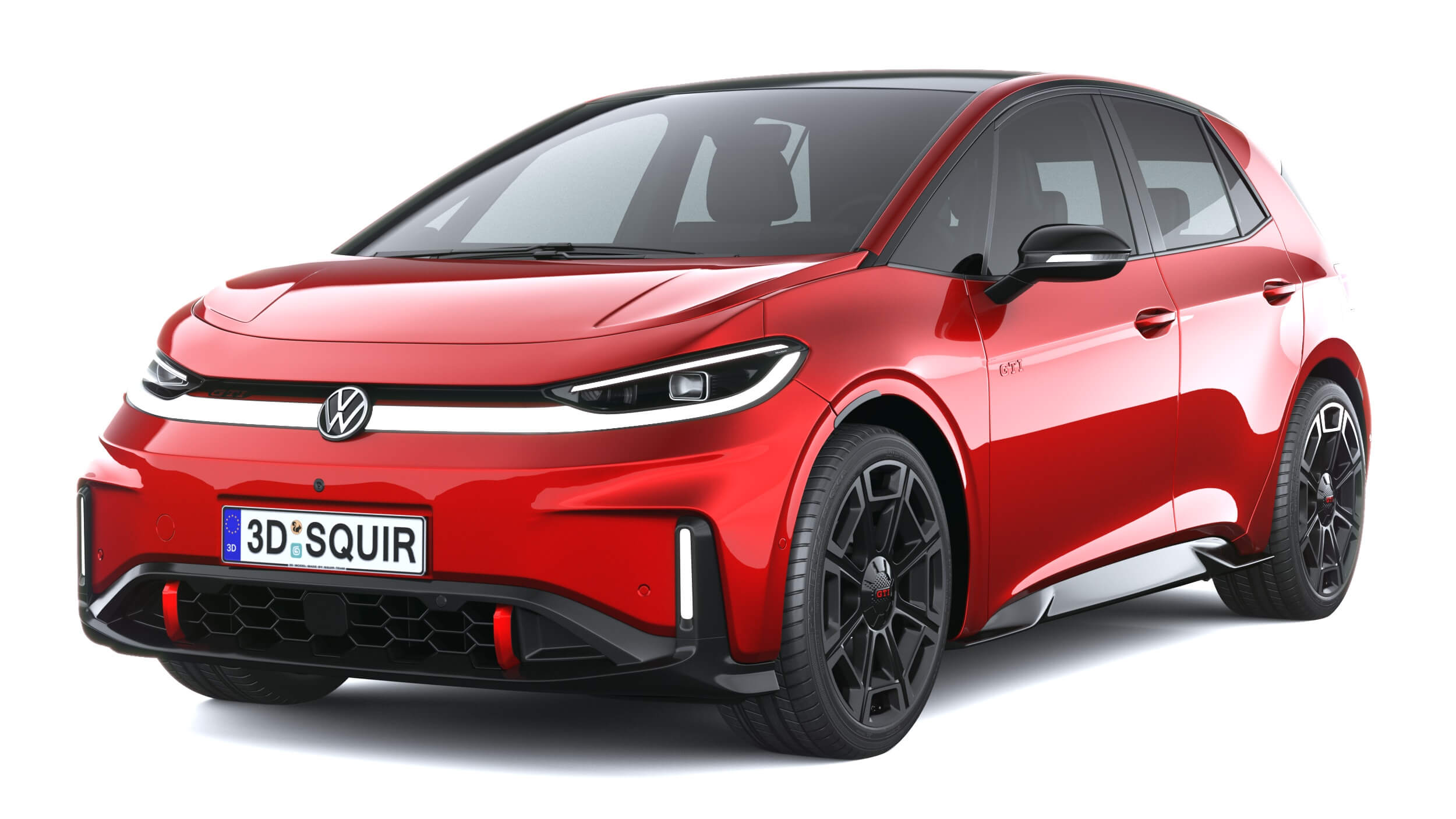 Volkswagen ID.3 GTI 2028 3D Model