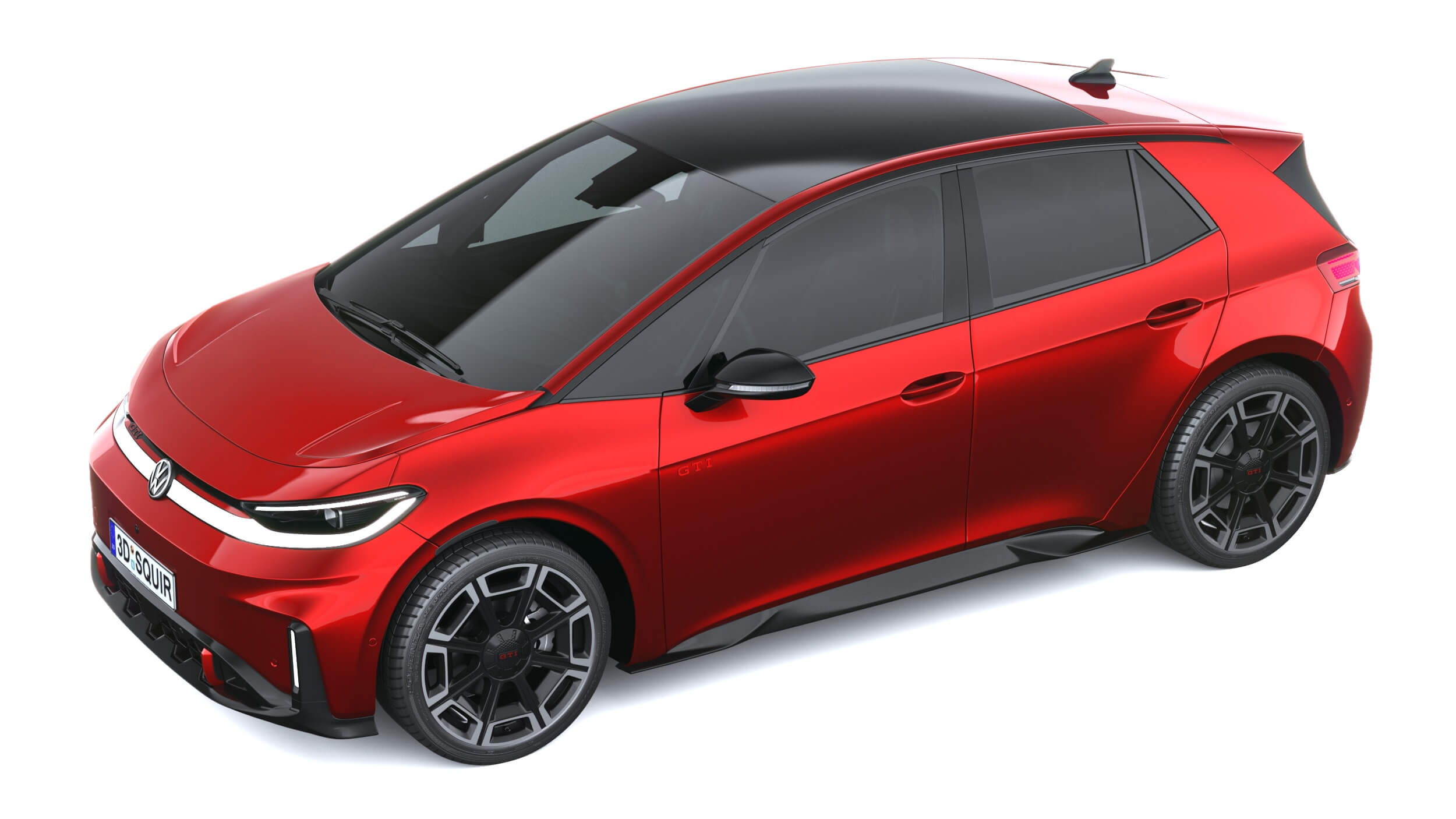 Volkswagen ID.3 GTI 2028 3D Model