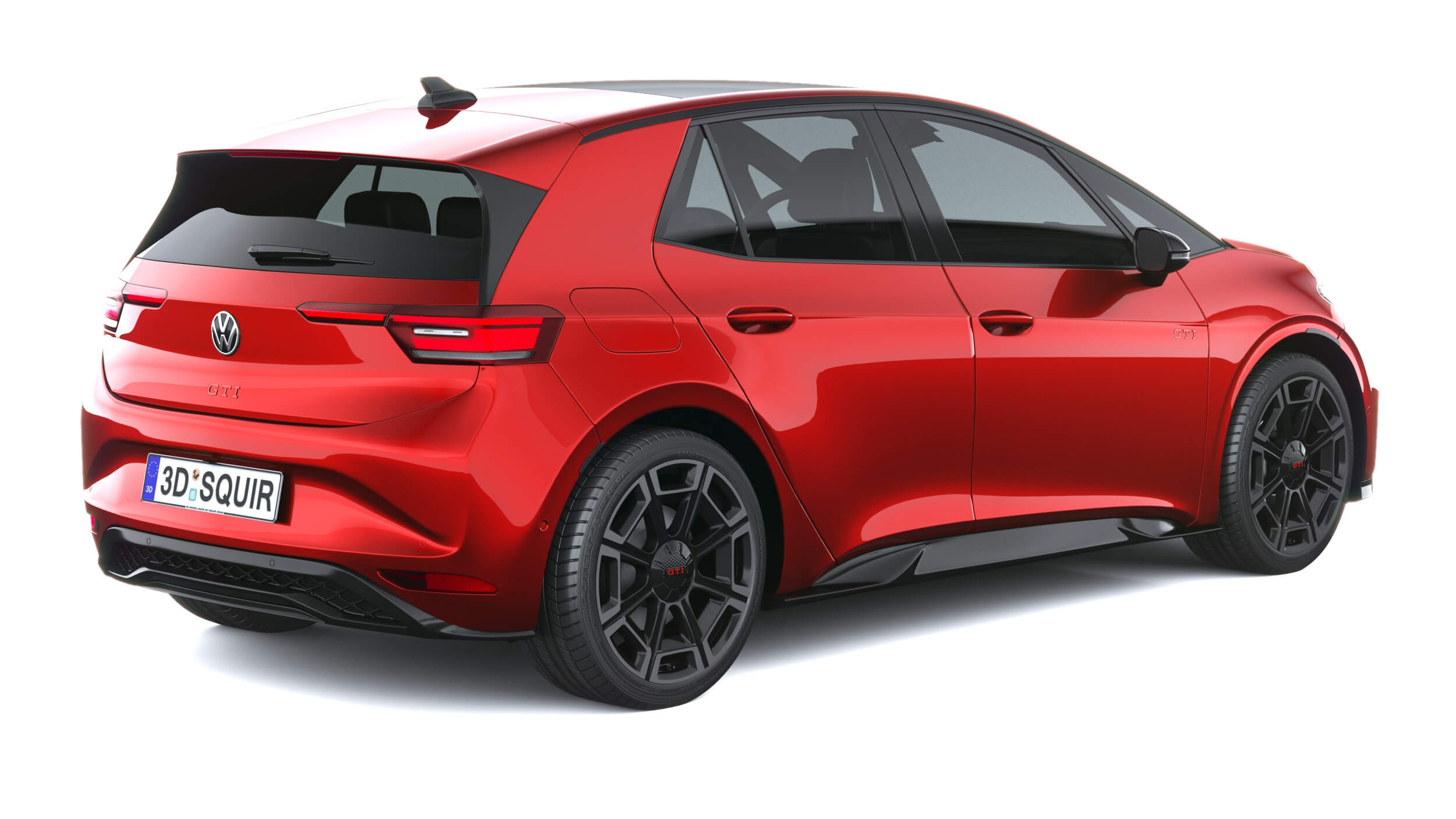 Volkswagen ID.3 GTI 2028 3D Model