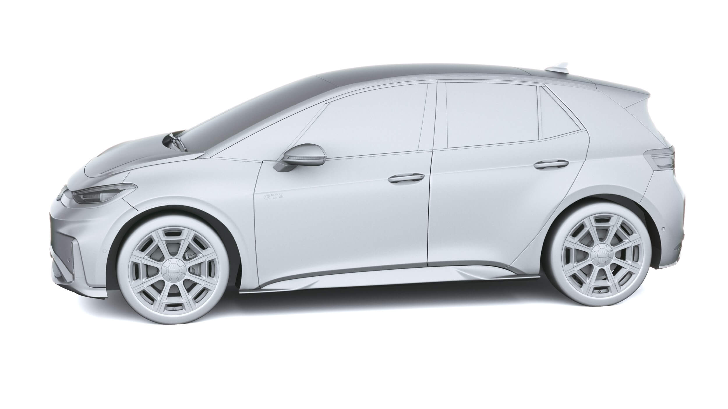 Volkswagen ID.3 GTI 2028 3D Model