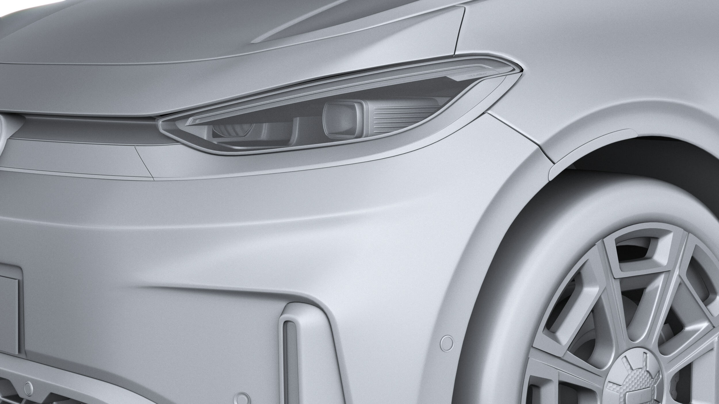 Volkswagen ID.3 GTI 2028 3D Model