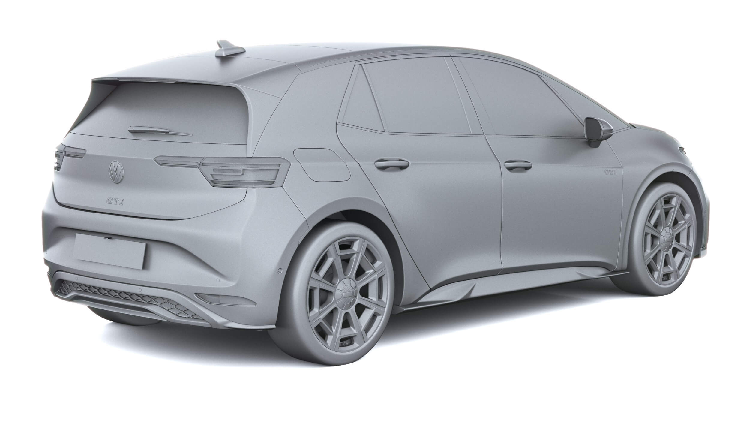 Volkswagen ID.3 GTI 2028 3D Model