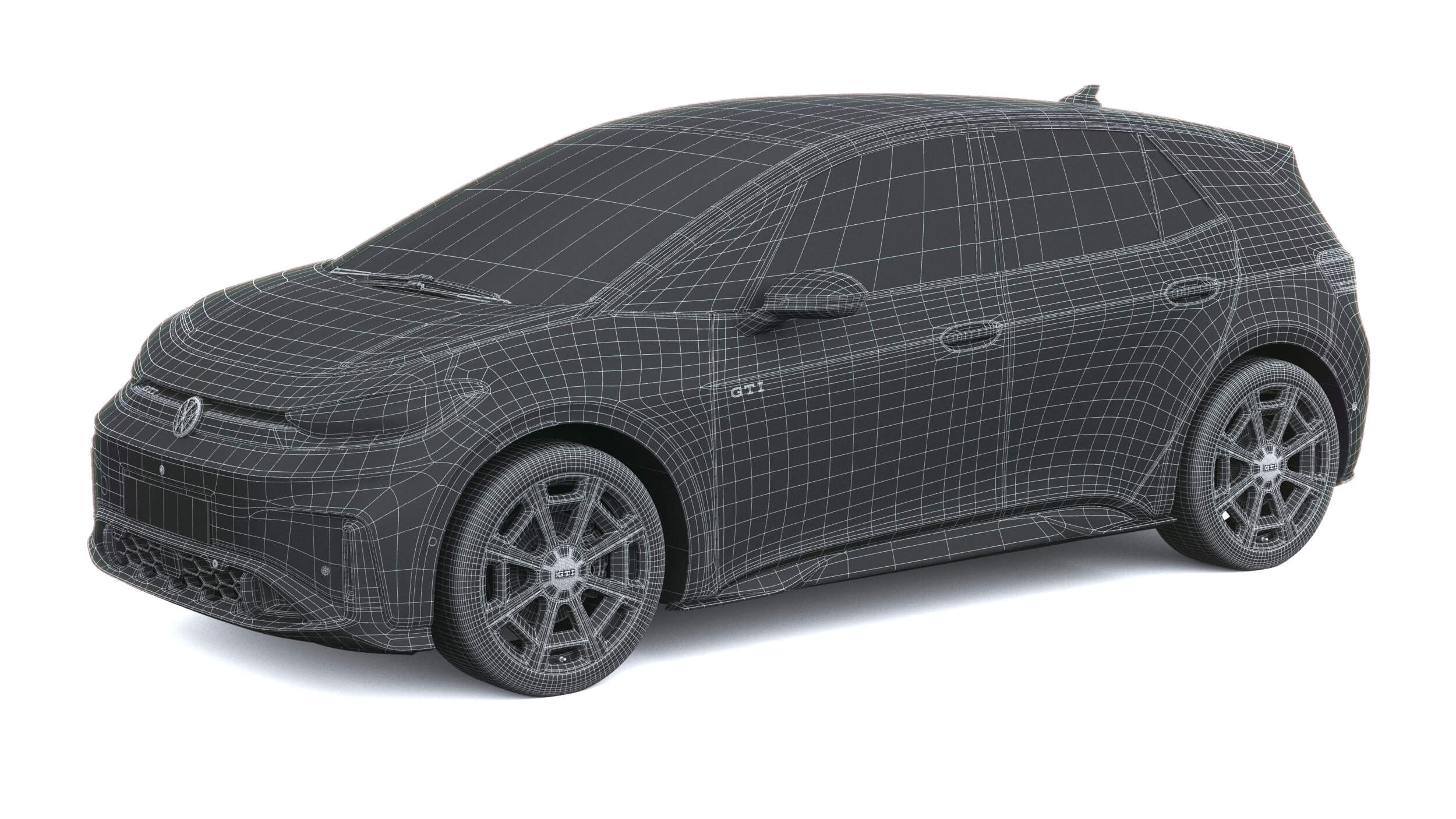 Volkswagen ID.3 GTI 2028 3D Model