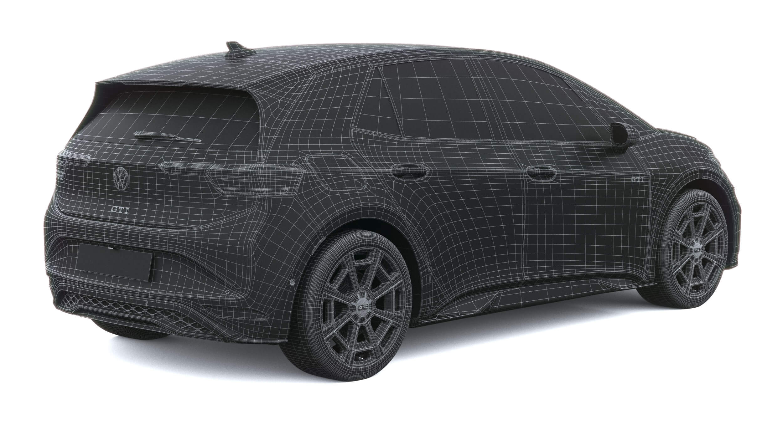 Volkswagen ID.3 GTI 2028 3D Model