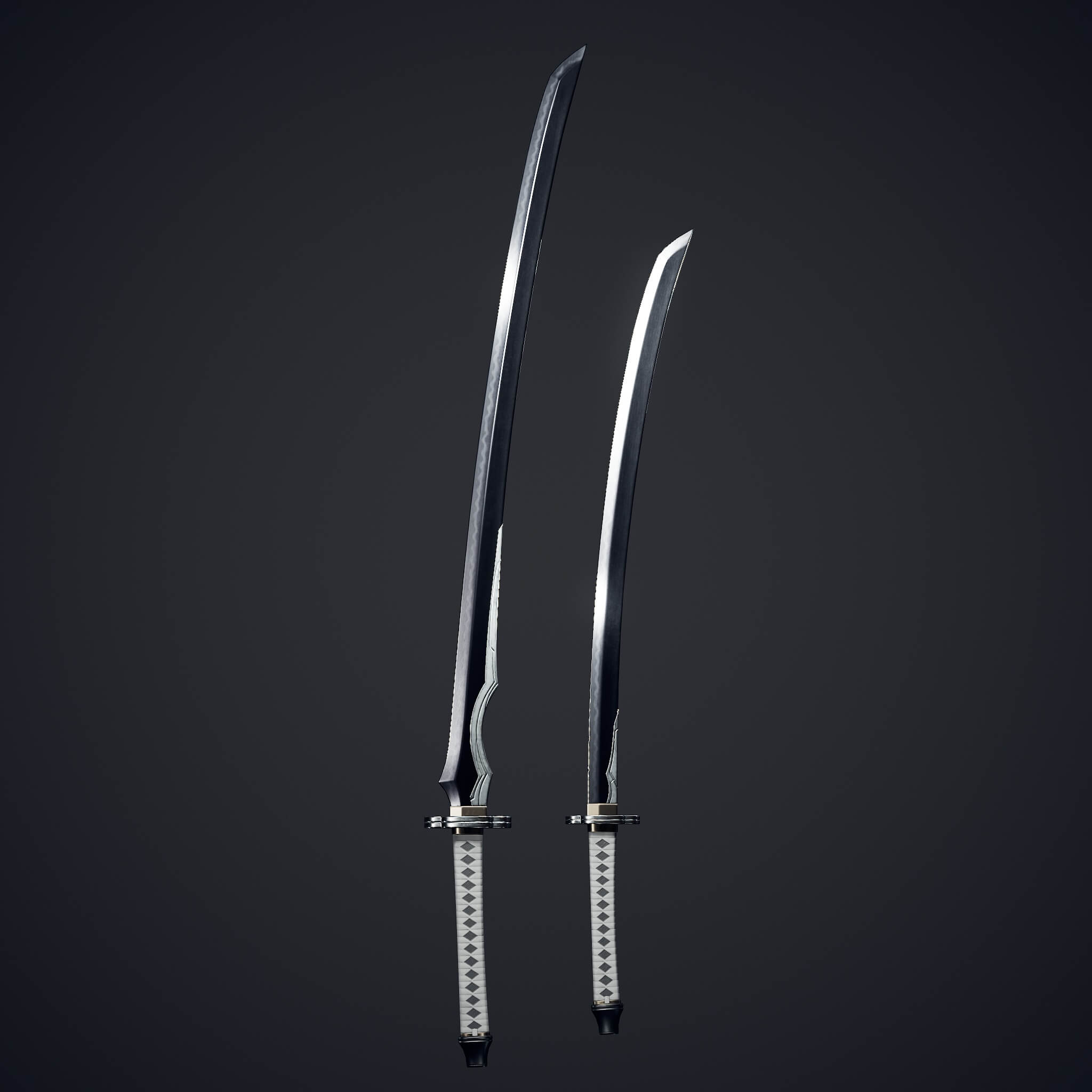 Dark Elf Blader 3D Model