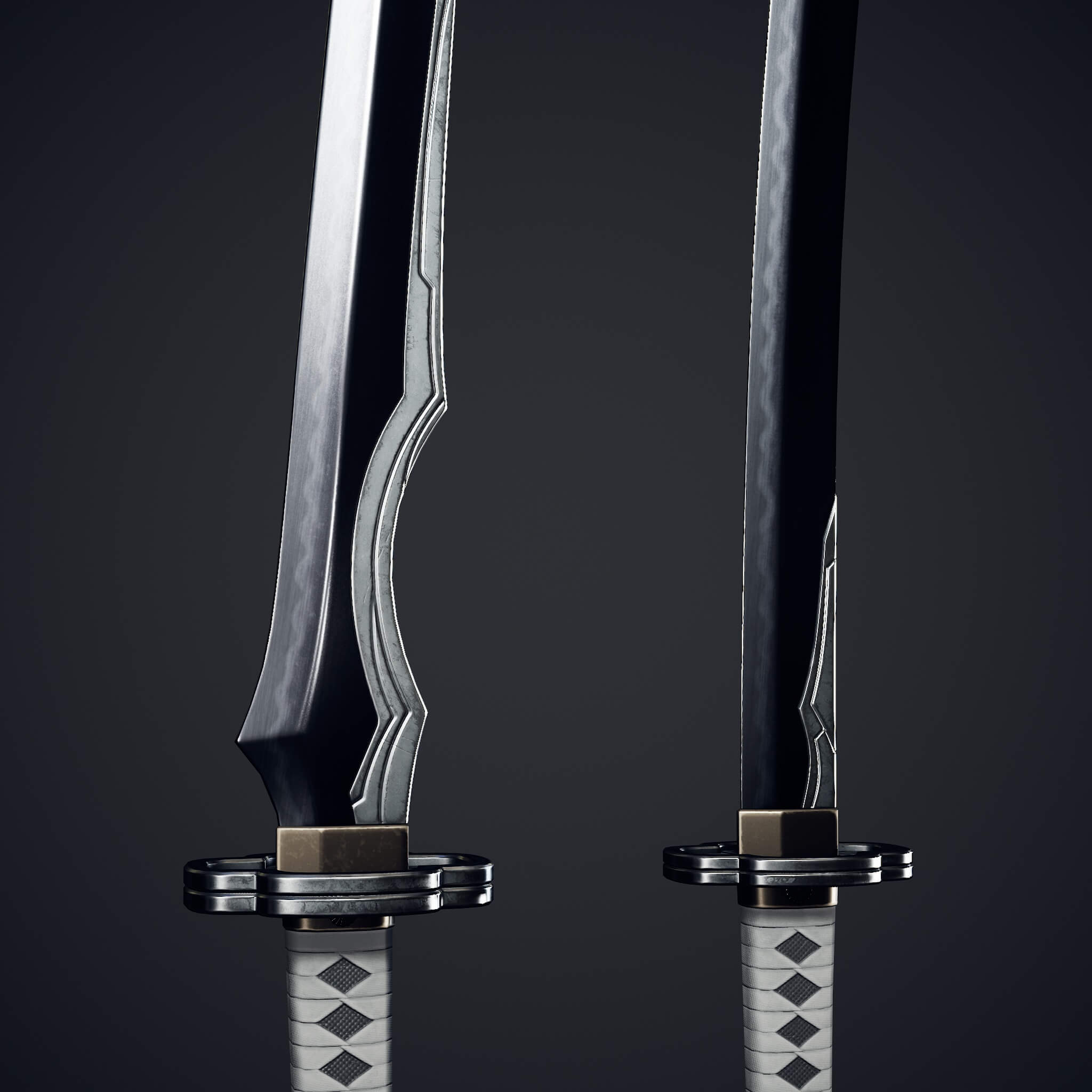 Dark Elf Blader 3D Model