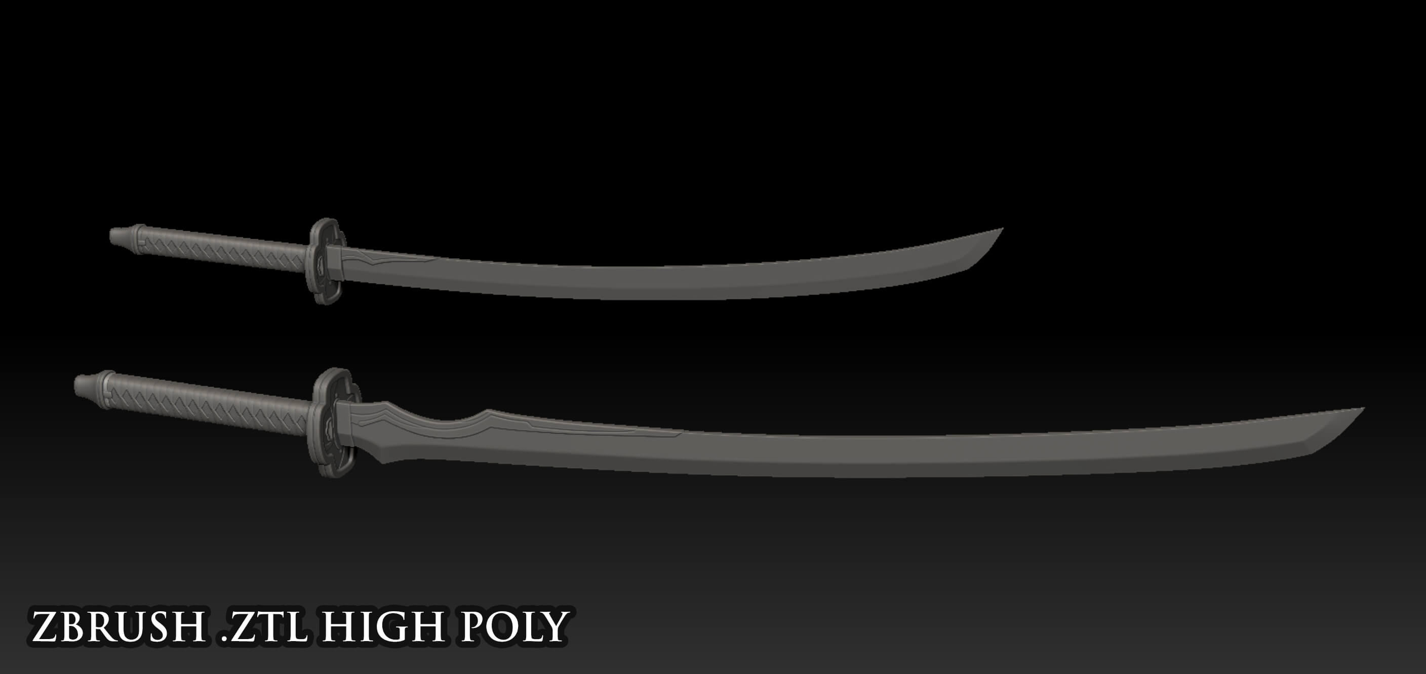 Dark Elf Blader 3D Model