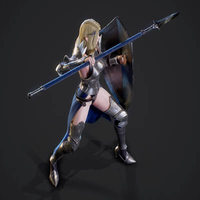 Elf Paladin Blend