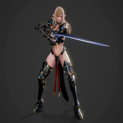 Elf Swordmaster Blend