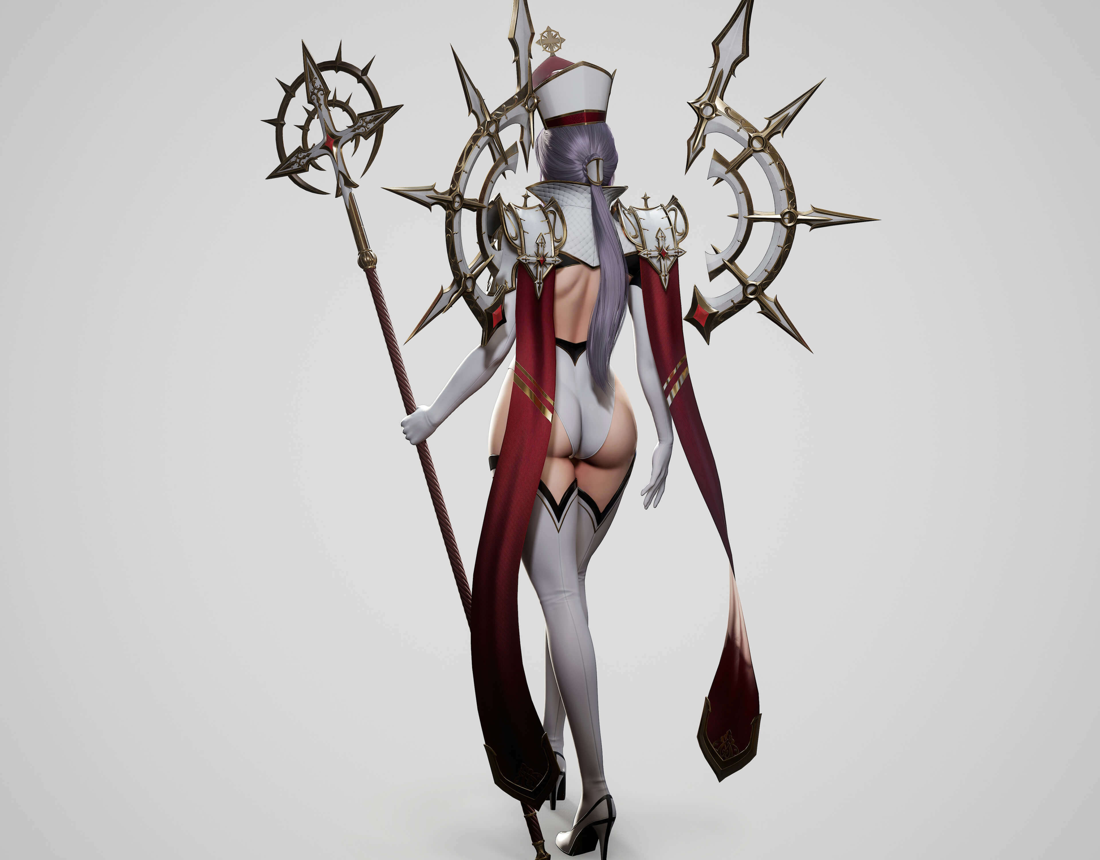 High Priestess 3D Model